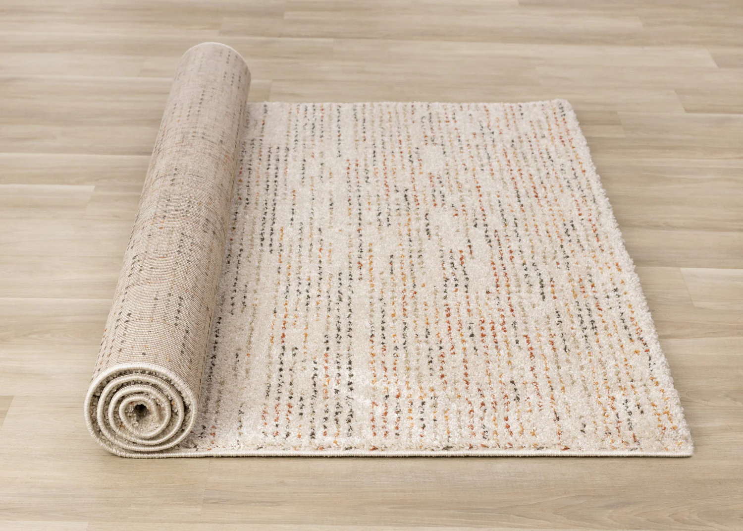 Halle Casual Contemporary Abstract Area Rug - 8' X 11' - Cream/Terra - Image 8