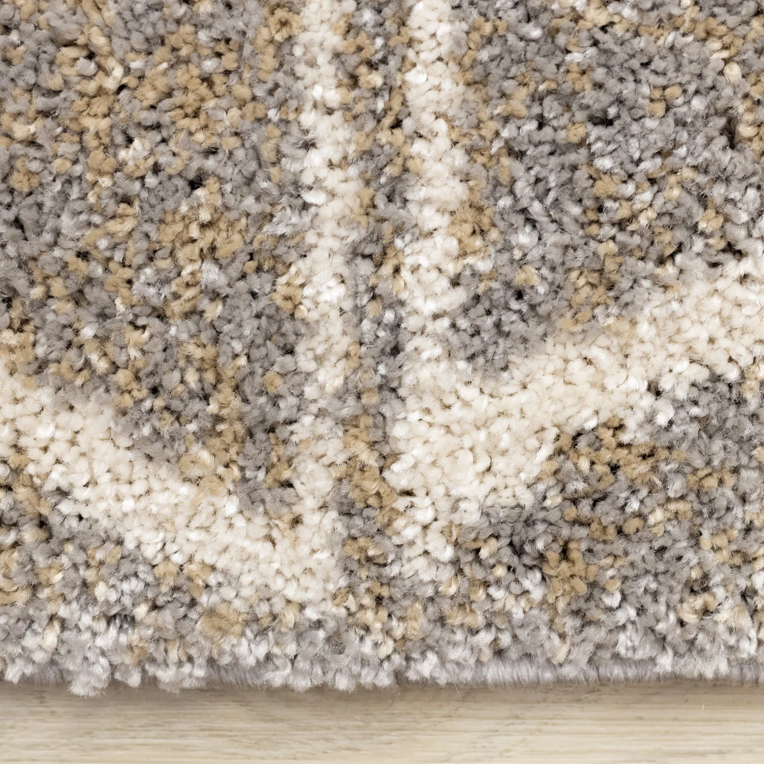 Halle Casual Contemporary Trellis Area Rug - 8' X 11' - Greige/Cream - Image 10
