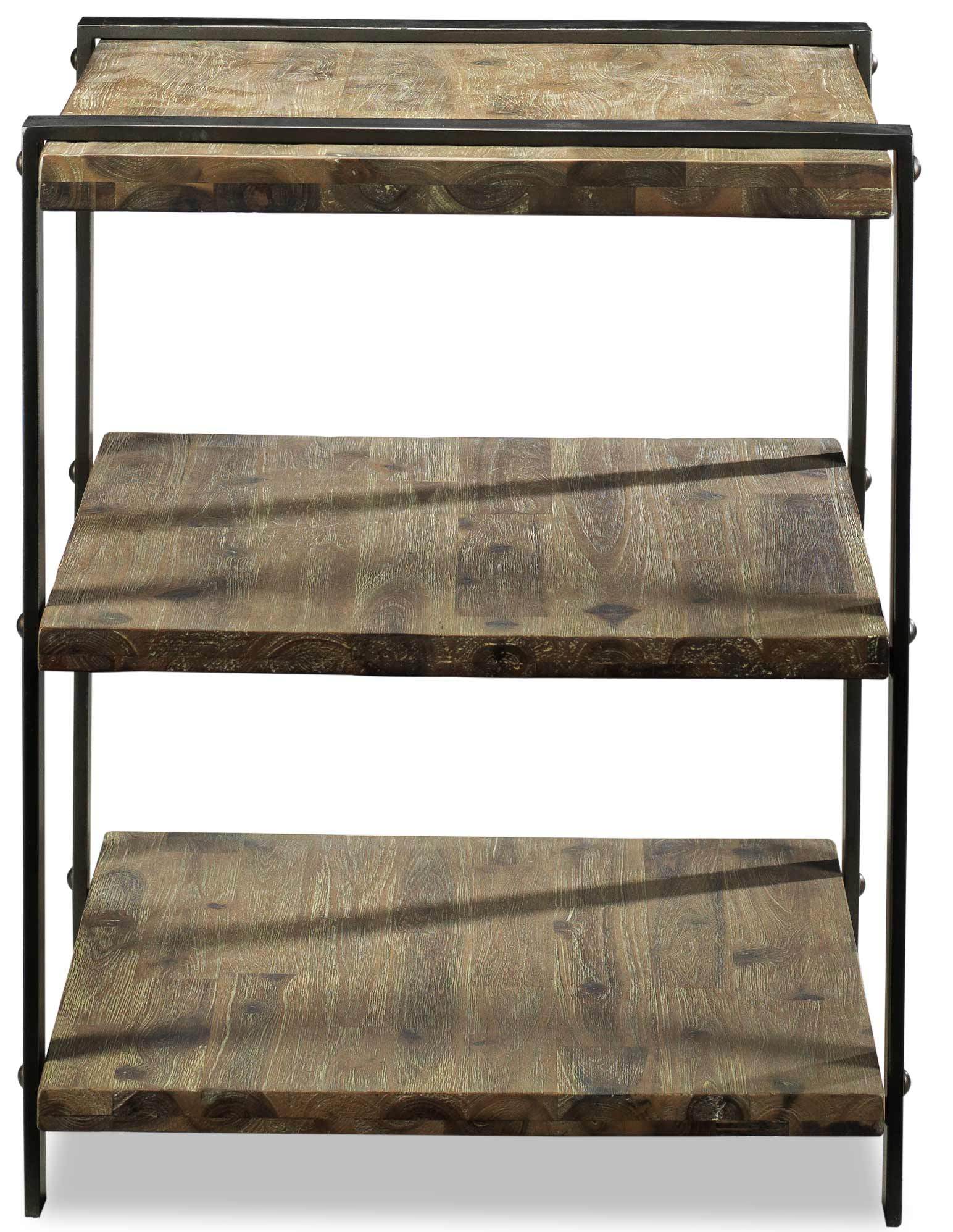 Hamlin End Table - Weathered Acacia - Image 2