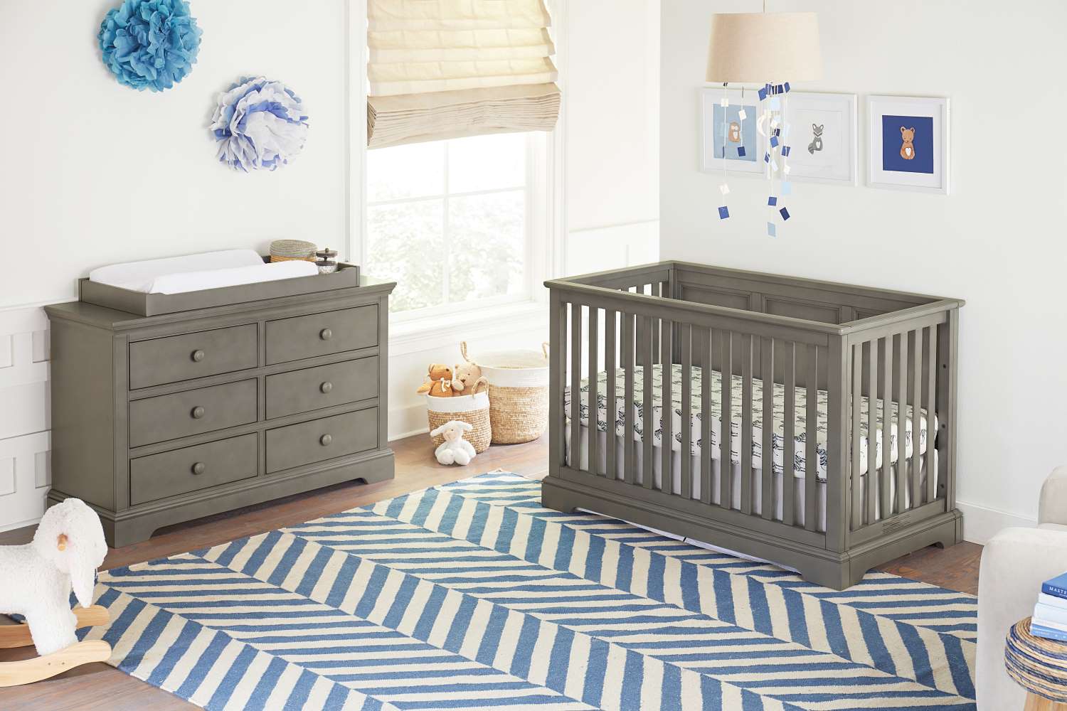 Hanley 6-Drawer Dresser - Cloud - Image 2