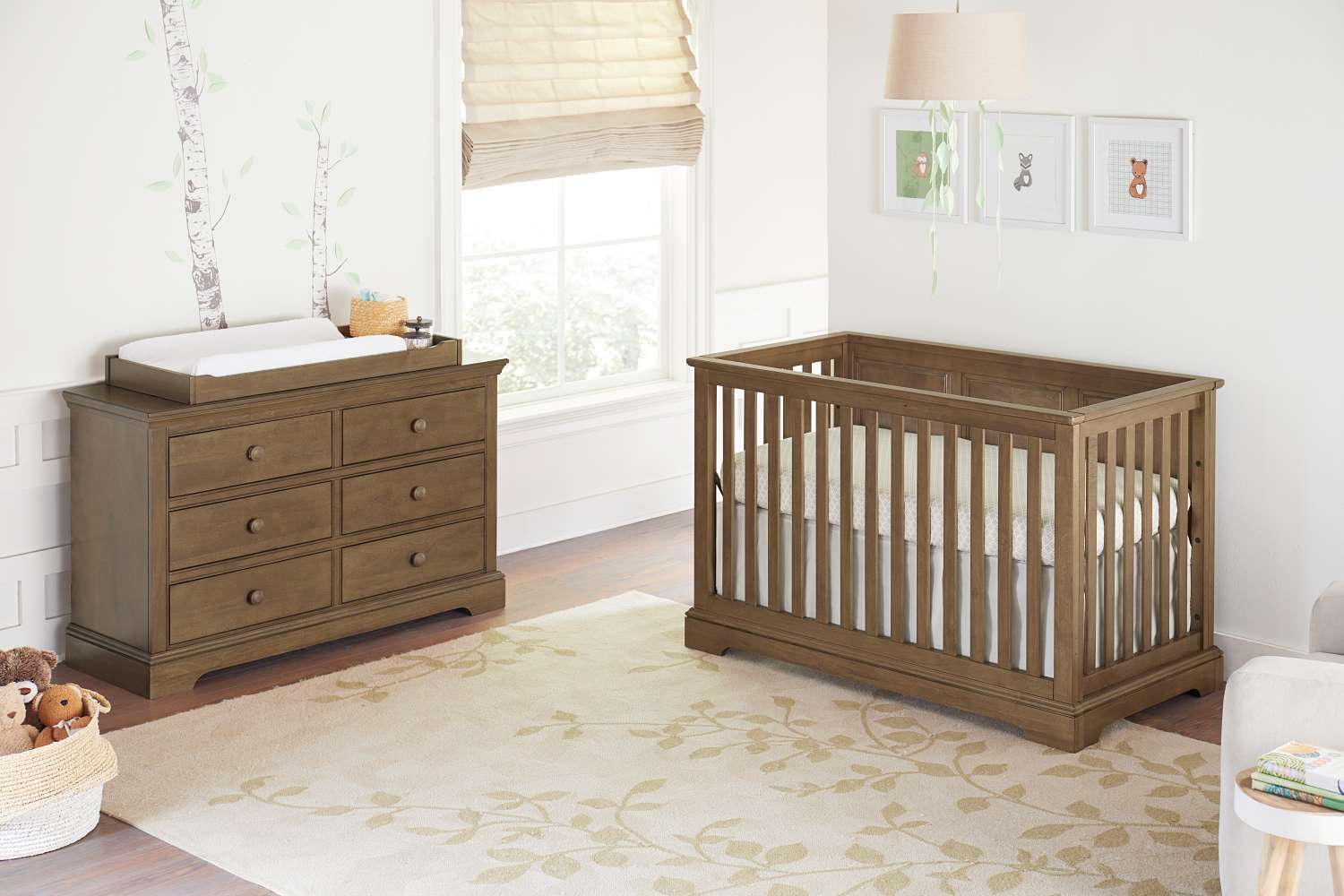 Hanley Convertible Cottage Crib - Cashew - Image 2