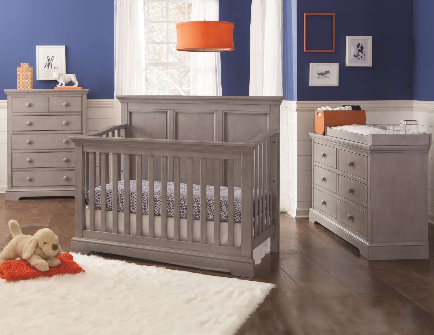 Hanley Convertible Crib - Cloud - Image 2