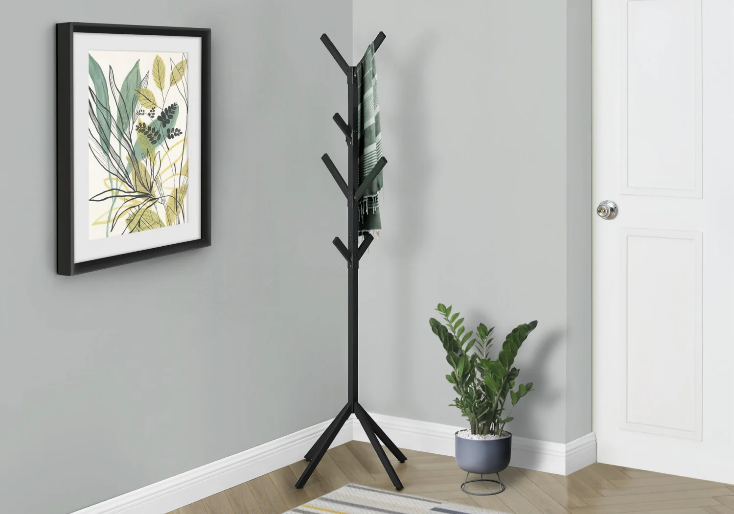 Hara Coat Rack - Black - Image 2
