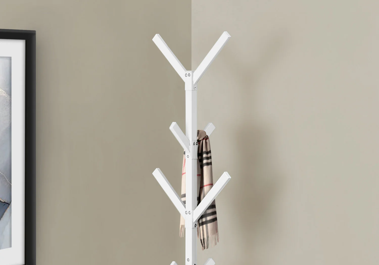 Hara Coat Rack - White - Image 5