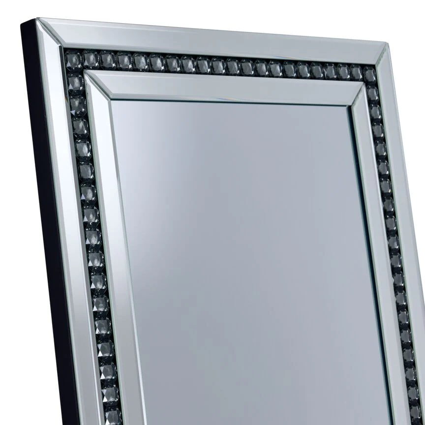 Harlow Standing Mirror - Silver - Image 2