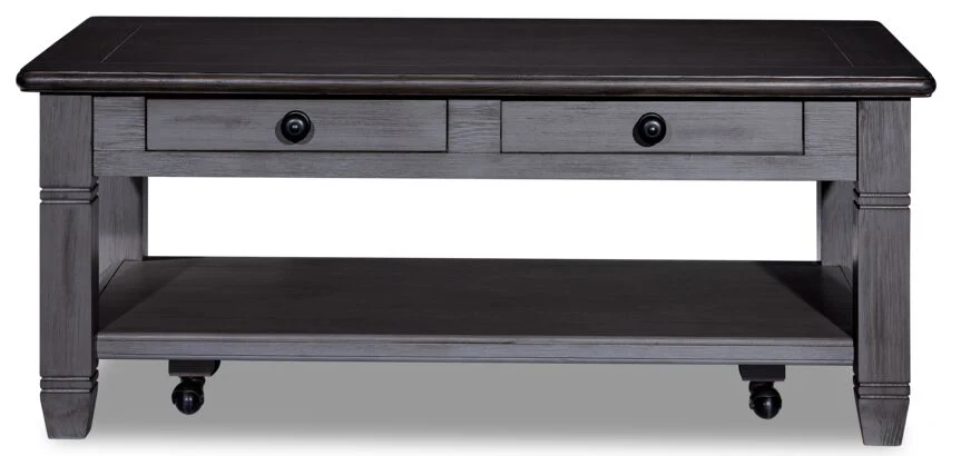 Harold Coffee Table - Antique Grey - Image 2