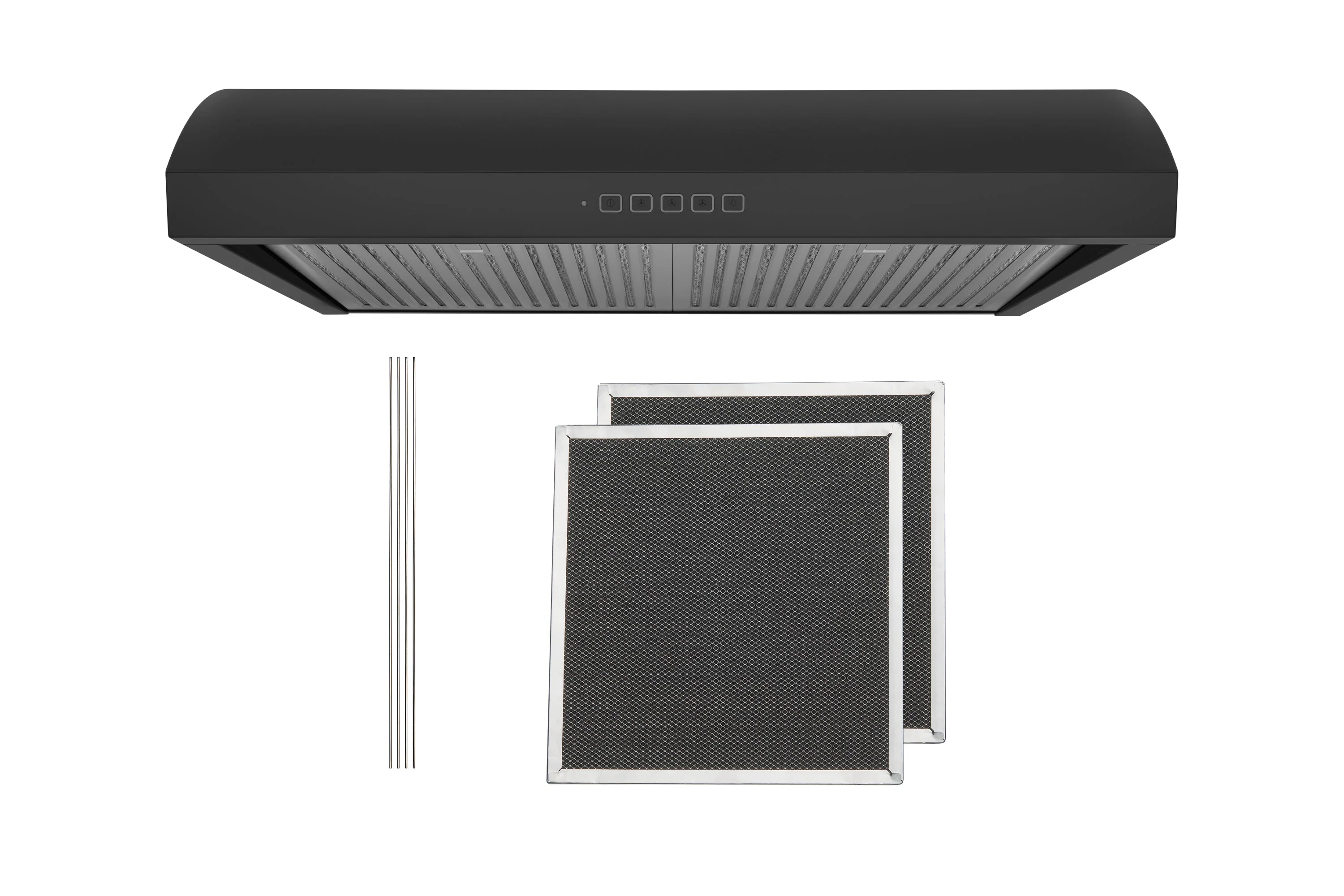Hauslane Chef Series Black 30" 400 CFM Under Cabinet Range Hood - UC-B018BLK-30 - Image 8