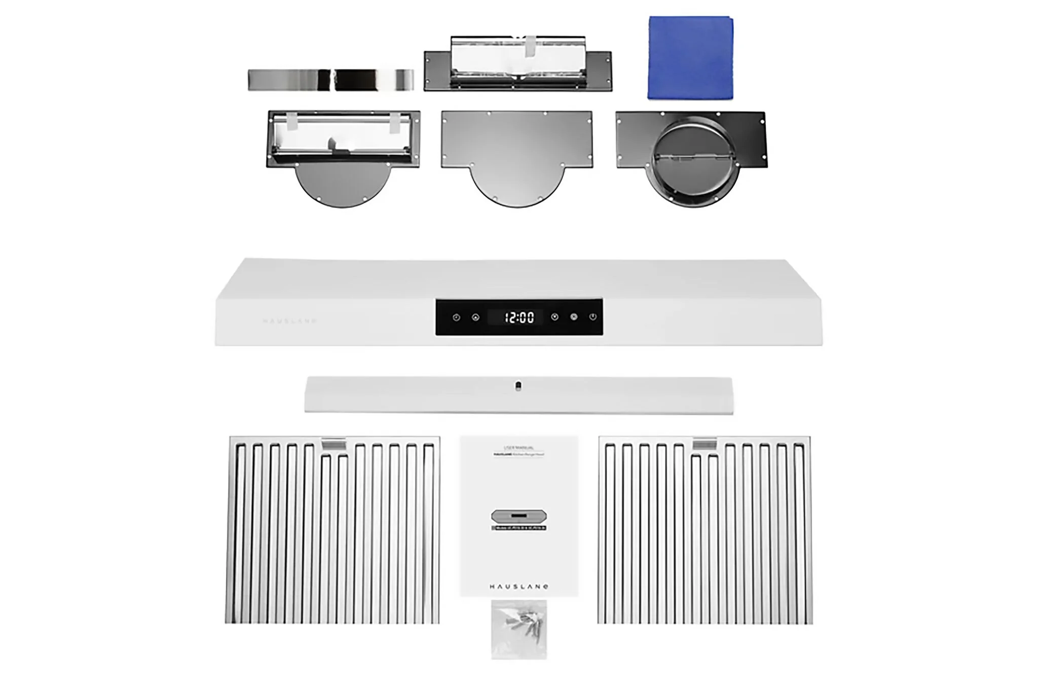 Hauslane Matte White 30" 860 CFM Under Cabinet Range Hood - UC-PS18WHT-30 - Image 3