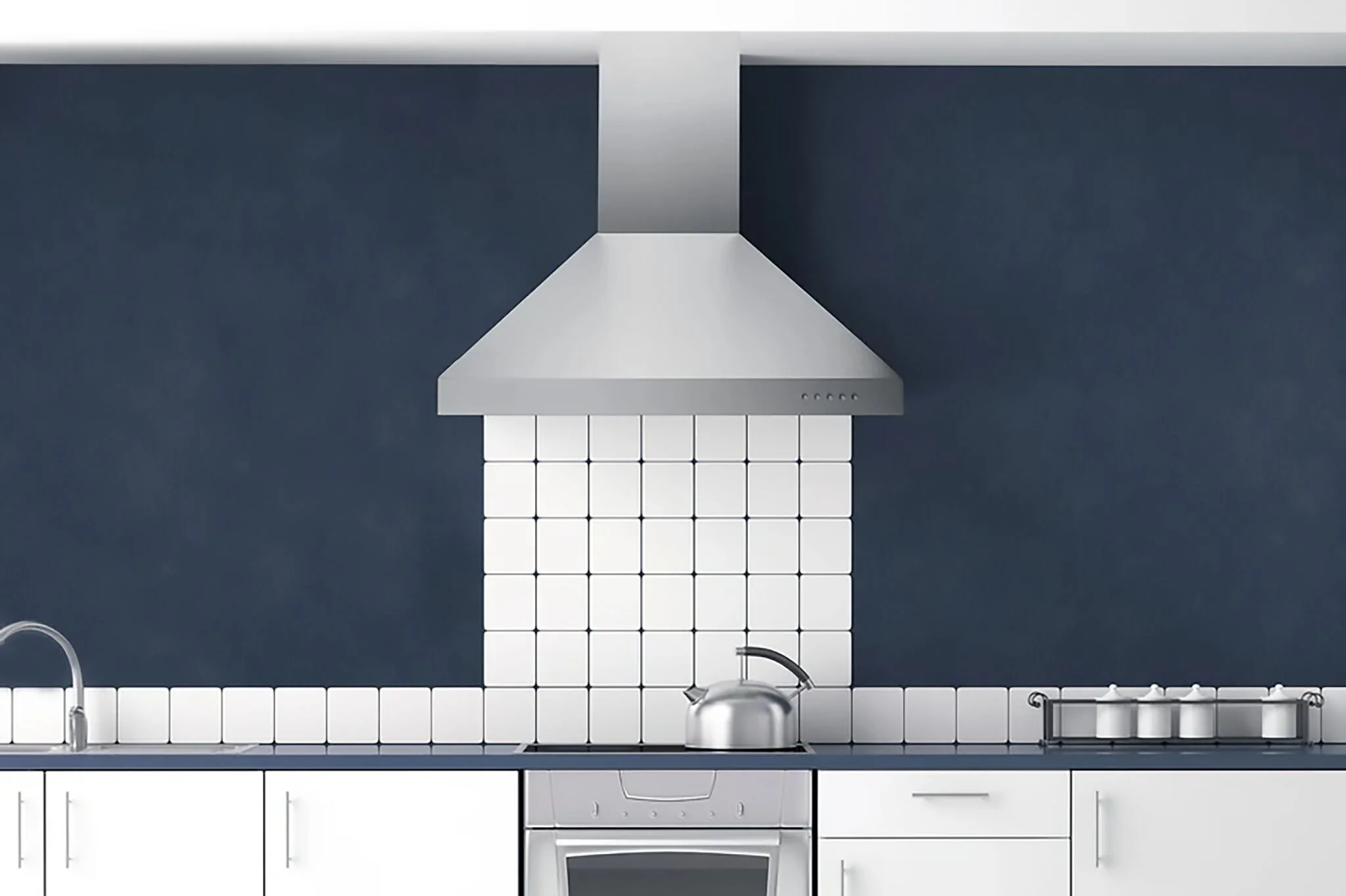Hauslane Stainless Steel 30" 750 CFM Chimney Range Hood - WM-530SS-30B - Image 2