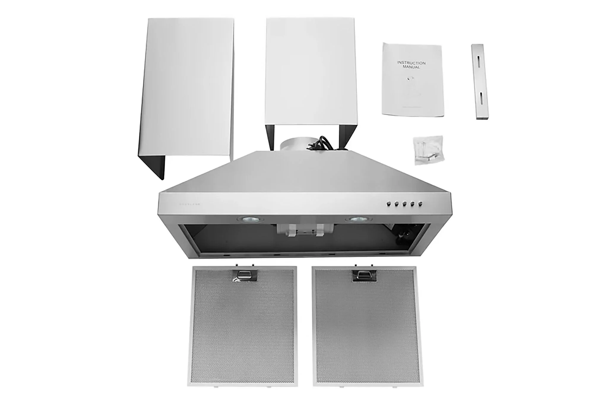 Hauslane Stainless Steel 30" 750 CFM Chimney Range Hood - WM-530SS-30B - Image 4