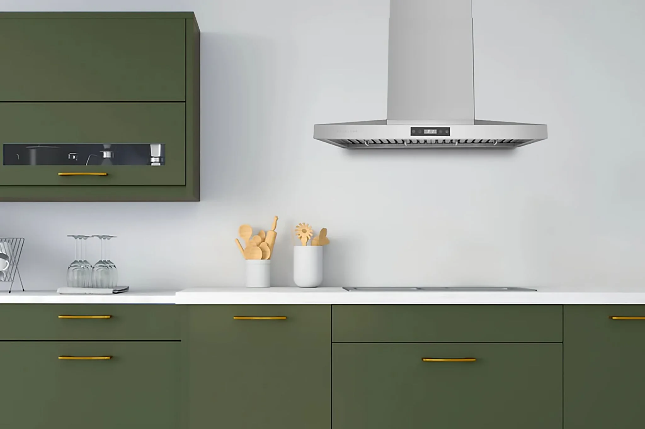 Hauslane Stainless Steel 30" 800 CFM Wall Mount Range Hood - WM-540SS-30 - Image 2