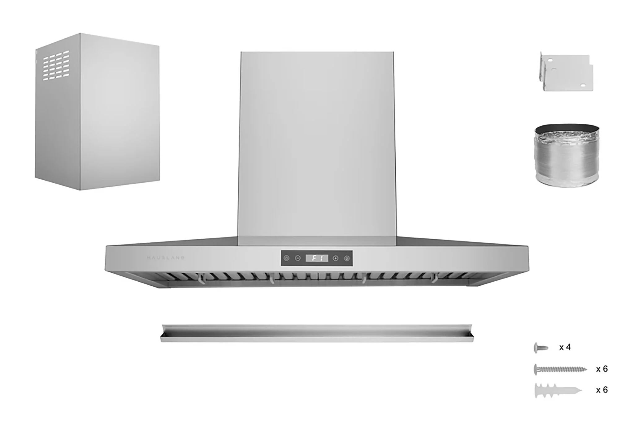 Hauslane Stainless Steel 30" 800 CFM Wall Mount Range Hood - WM-540SS-30 - Image 3