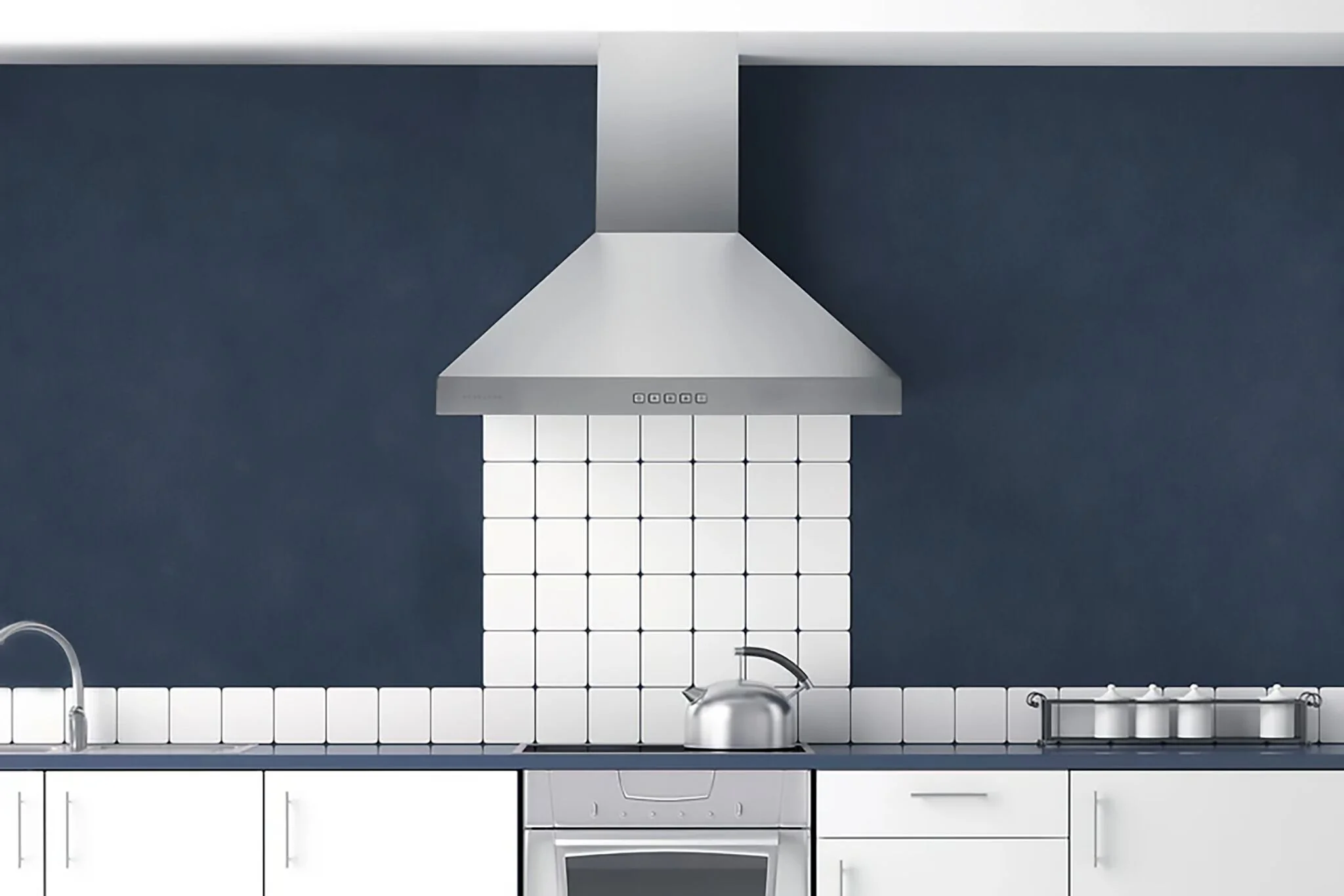 Hauslane Stainless Steel 30" 860 CFM Chimney Range Hood - WM-530SS-30P - Image 2
