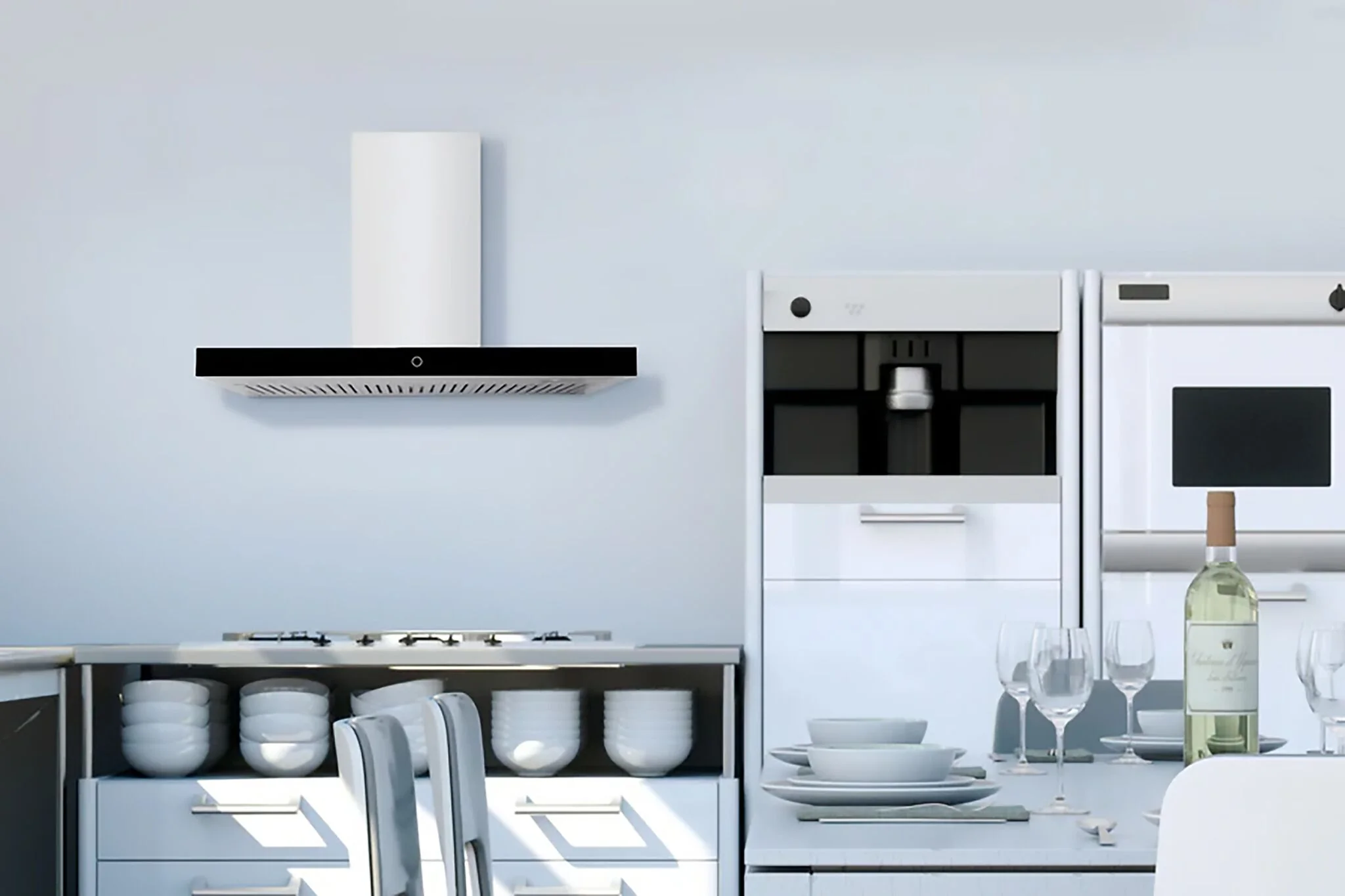 Hauslane Stainless Steel 30" 900 CFM Wall Mount Range Hood - WM-739SS-30 - Image 2