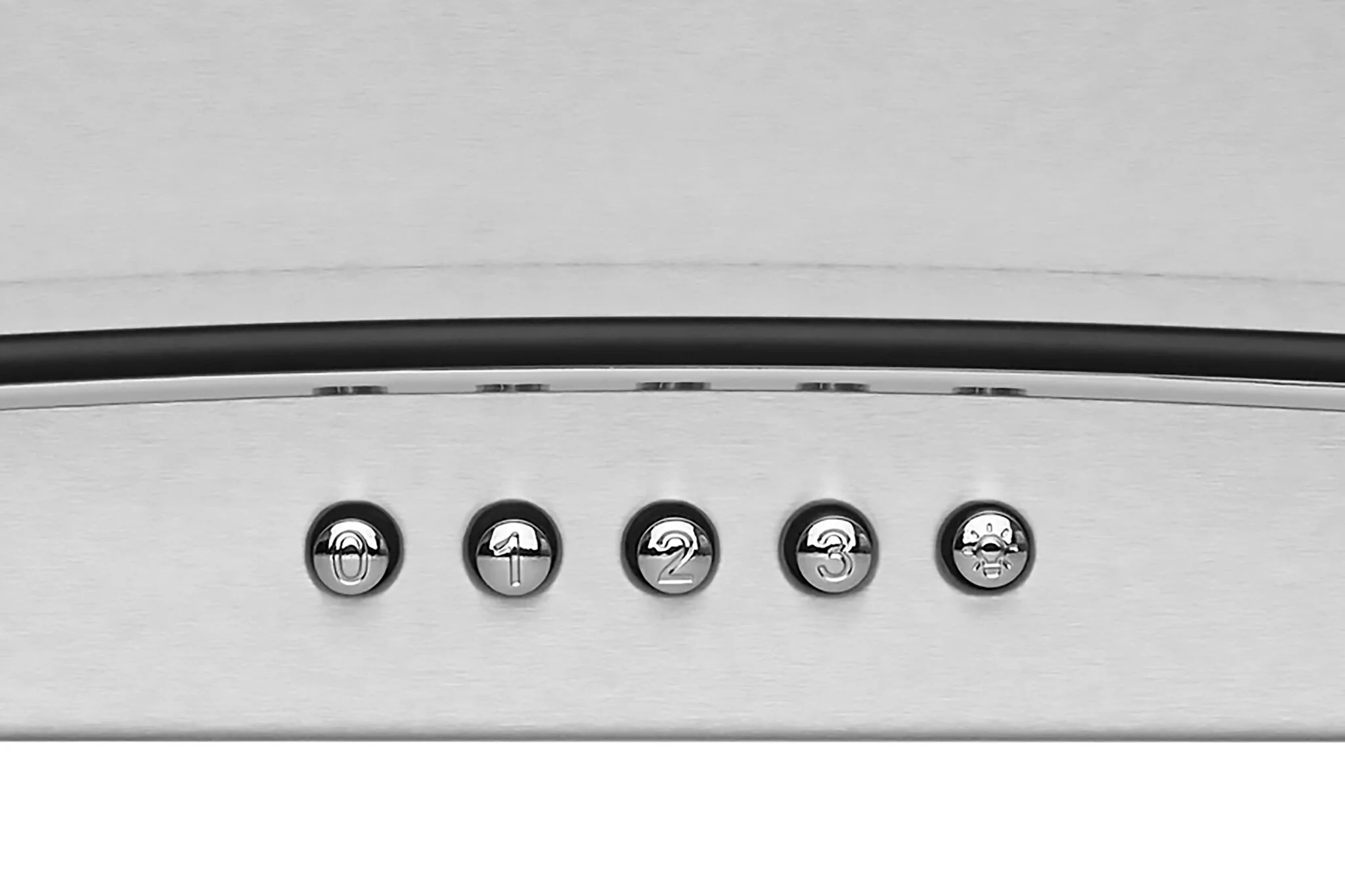 Hauslane Stainless Steel 36" 750 CFM Glass Wall Mount Range Hood - WM-600SS-36 - Image 4