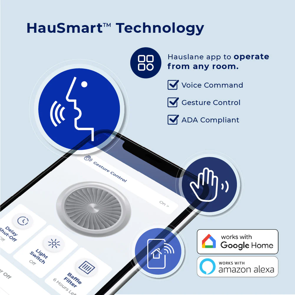 Hauslane Stainless Steel PRO Series 30" Versatile Under Cabinet or Wall Mounted Range Hood with Smart App Control - PRO500SS-30 - Image 4