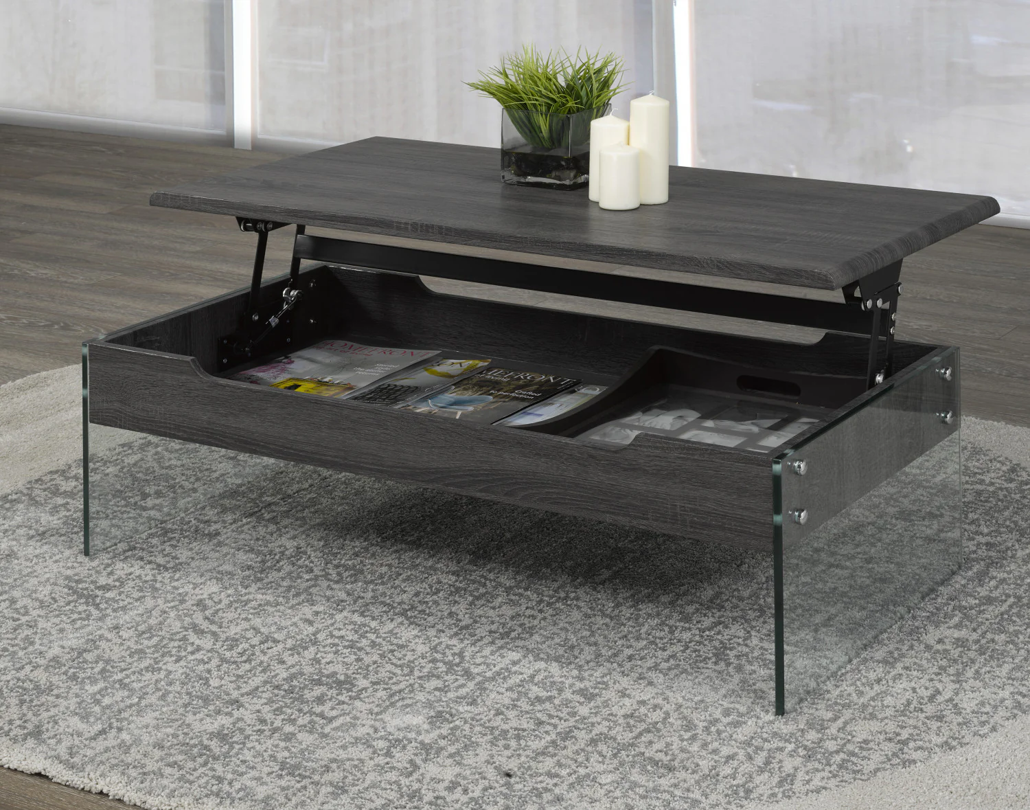 Hawk Coffee Table - Grey - Image 3