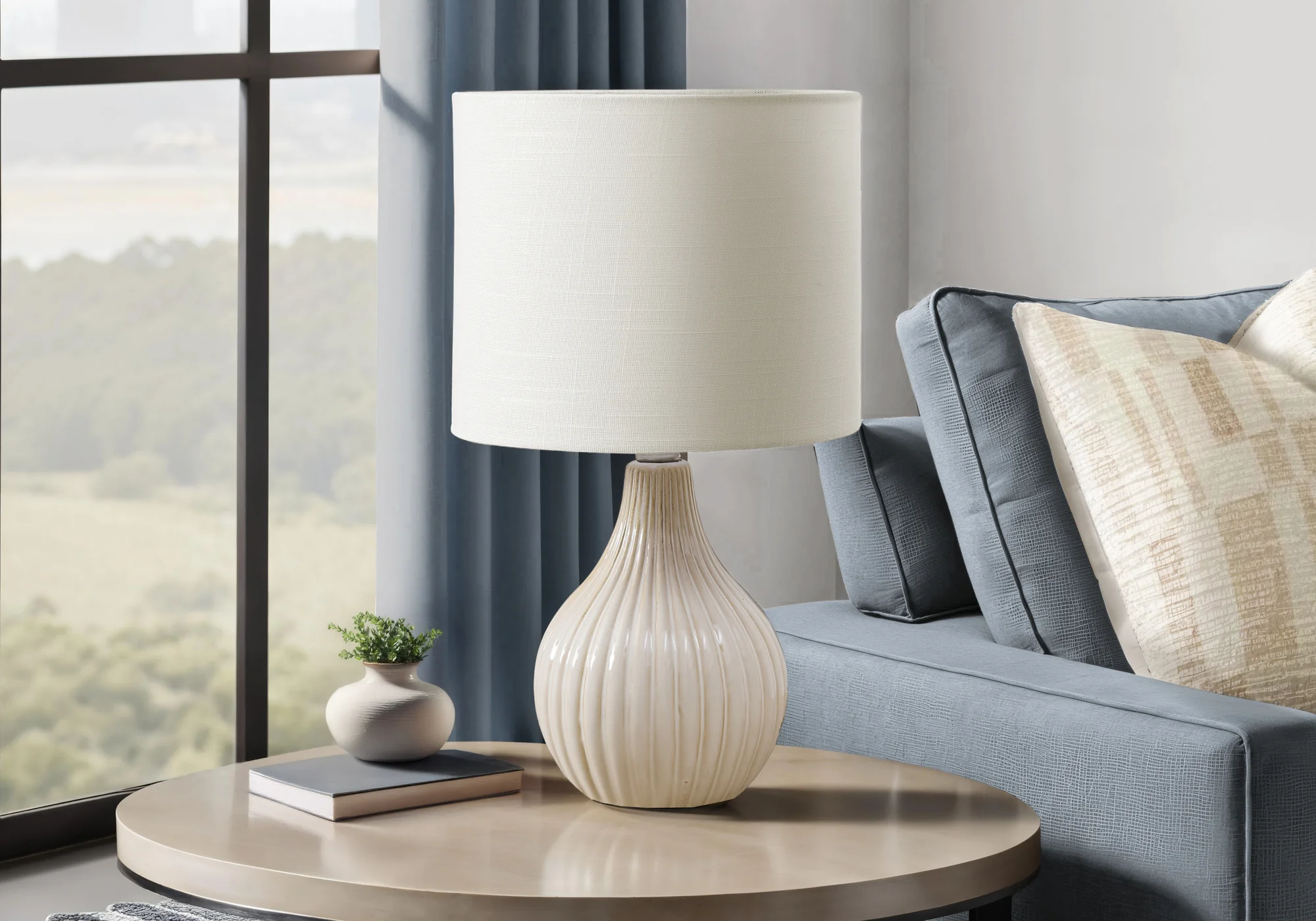 Haze Table Lamp - Beige - Image 2