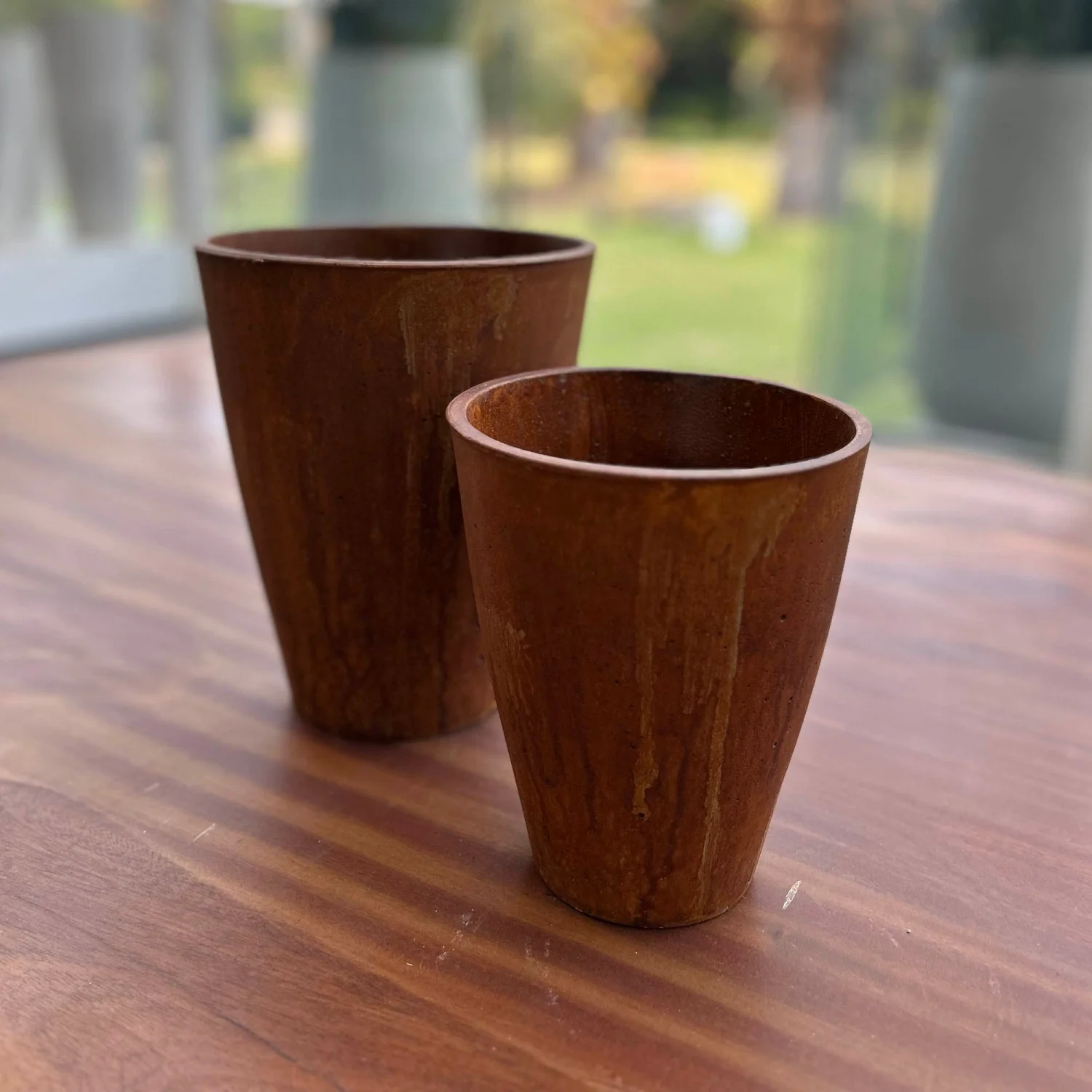Heartholm Small Planter - Corten - Image 3