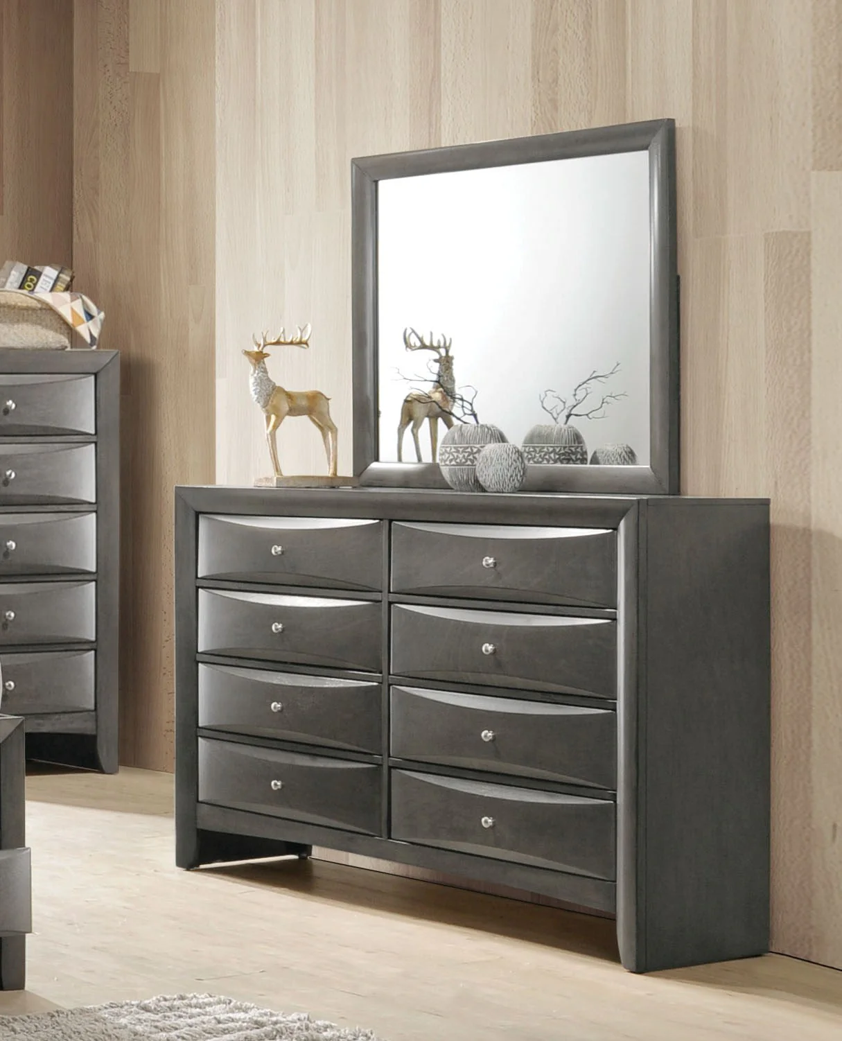 Hillary Dresser - Grey Oak - Image 3