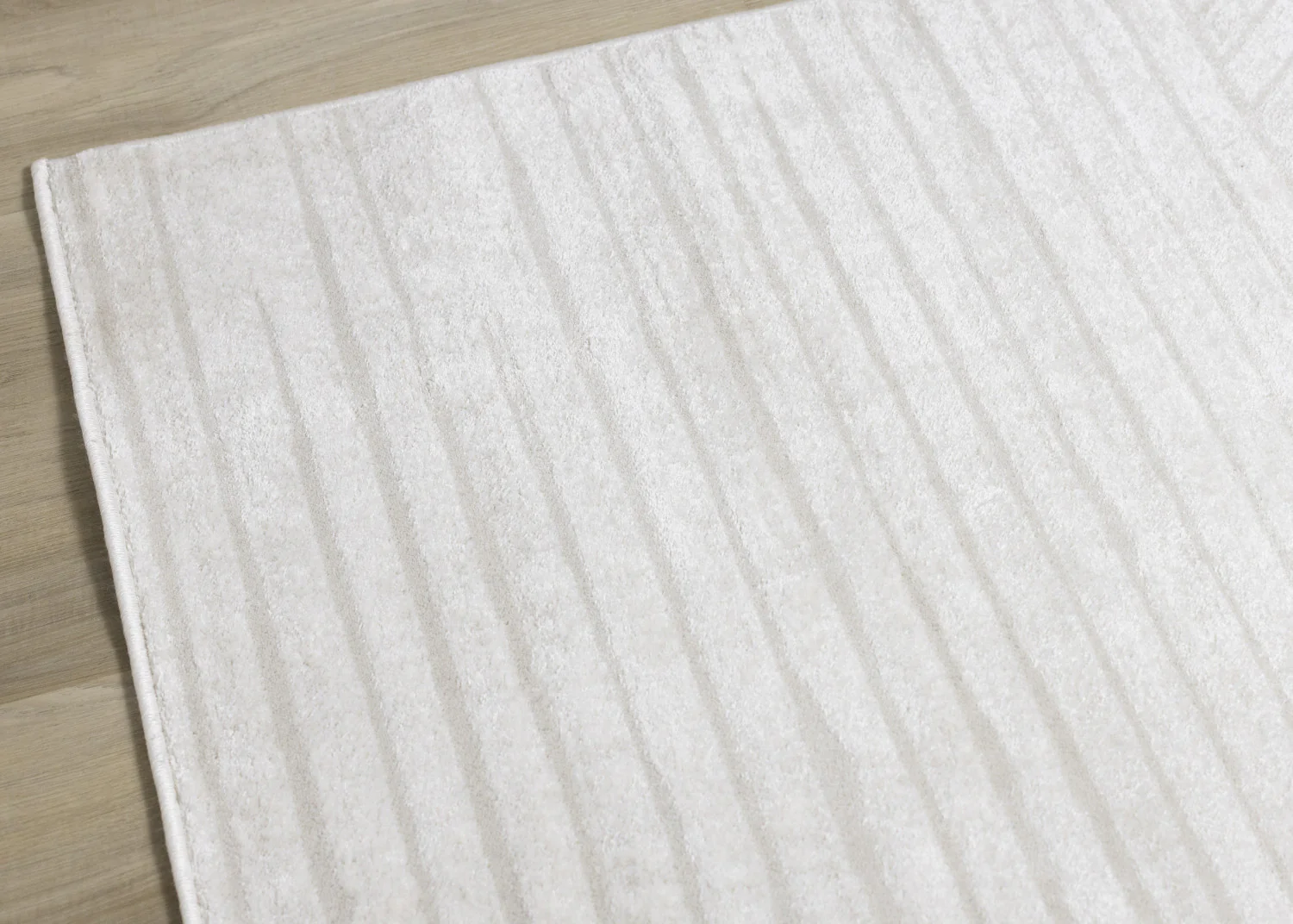 Hillary Modern Lines Area Rug - 5' X 8' - Cream - Image 12