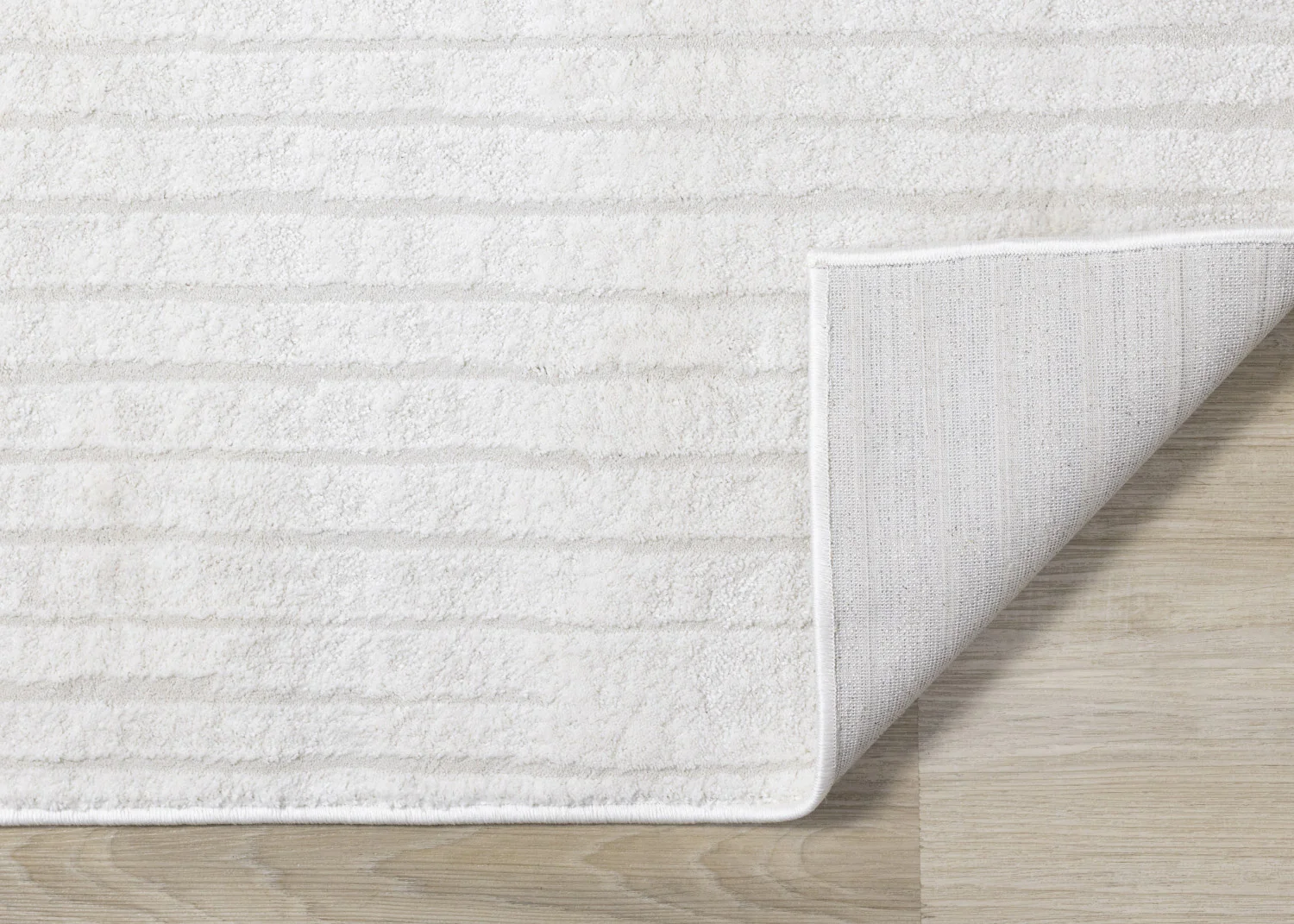 Hillary Modern Lines Area Rug - 7' X 10' - Cream - Image 7