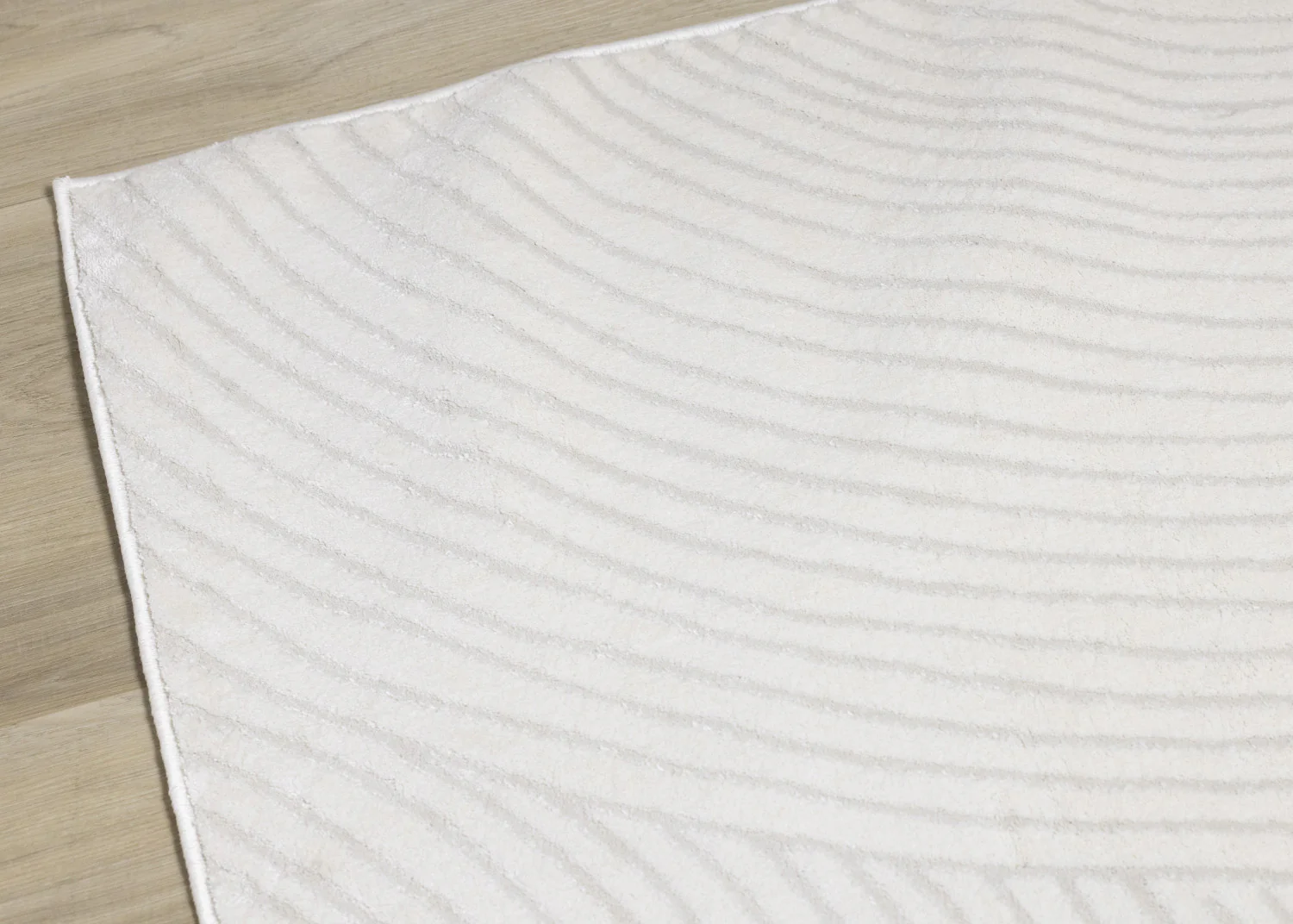 Hillary Modern Swirls Area Rug - 8' X 11' - Cream - Image 12