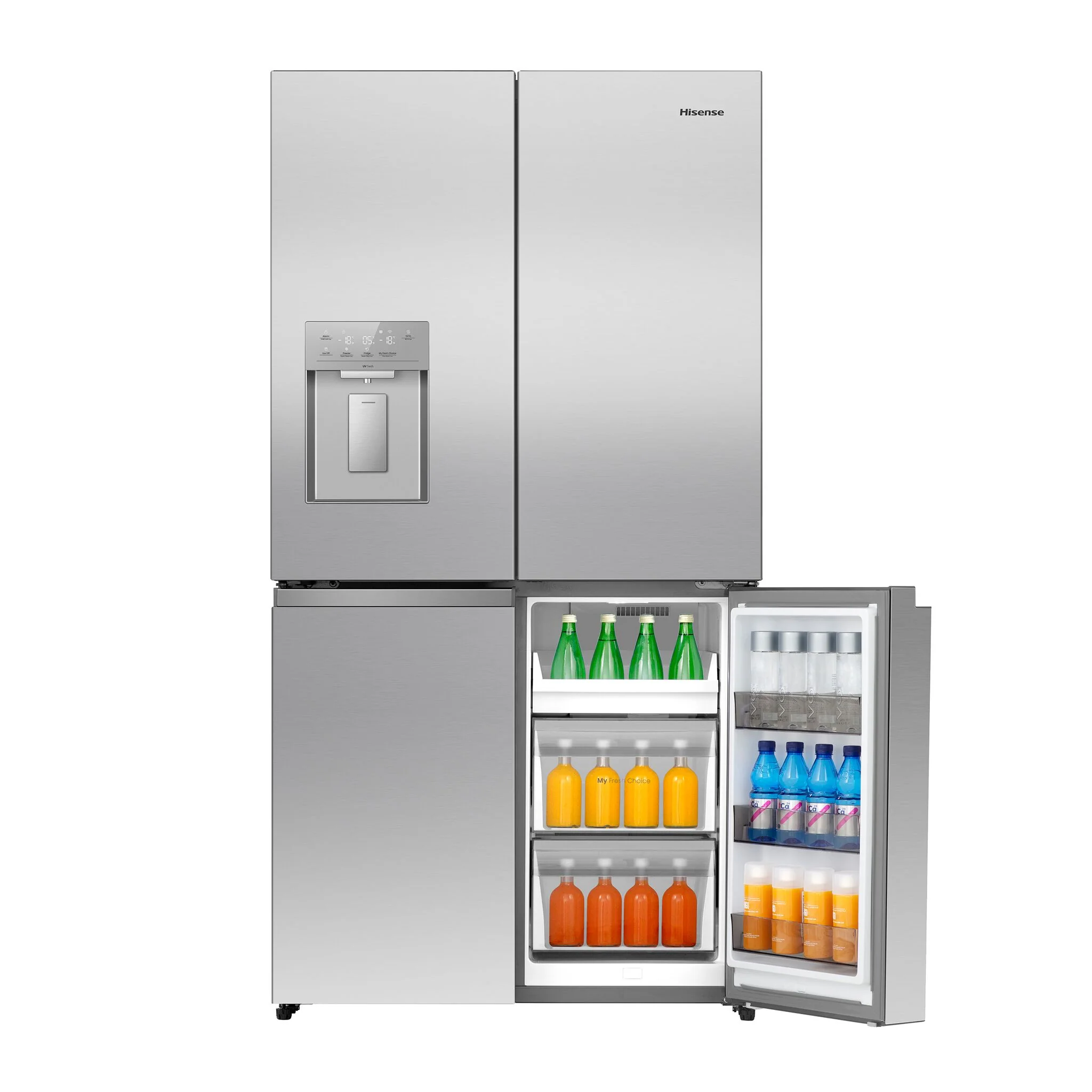 Hisense 36" 22.6 cu. ft. Stainless Steel French Door Refrigerator - RQ23G4FSEI - Image 4