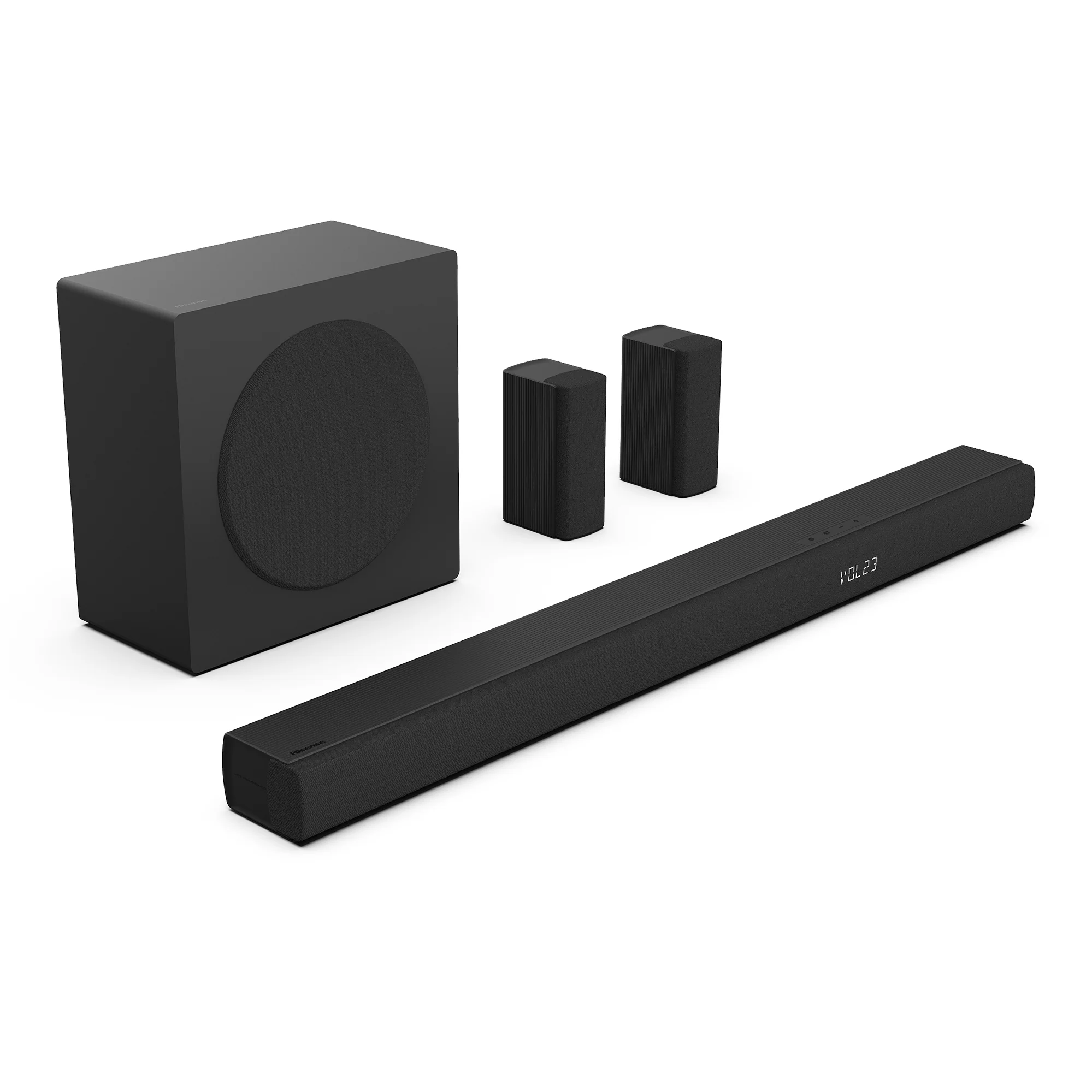 Hisense 540W 5.1 ch Soundbar with Rear Speakers & Wireless Subwoofer - HS5100 - Image 2