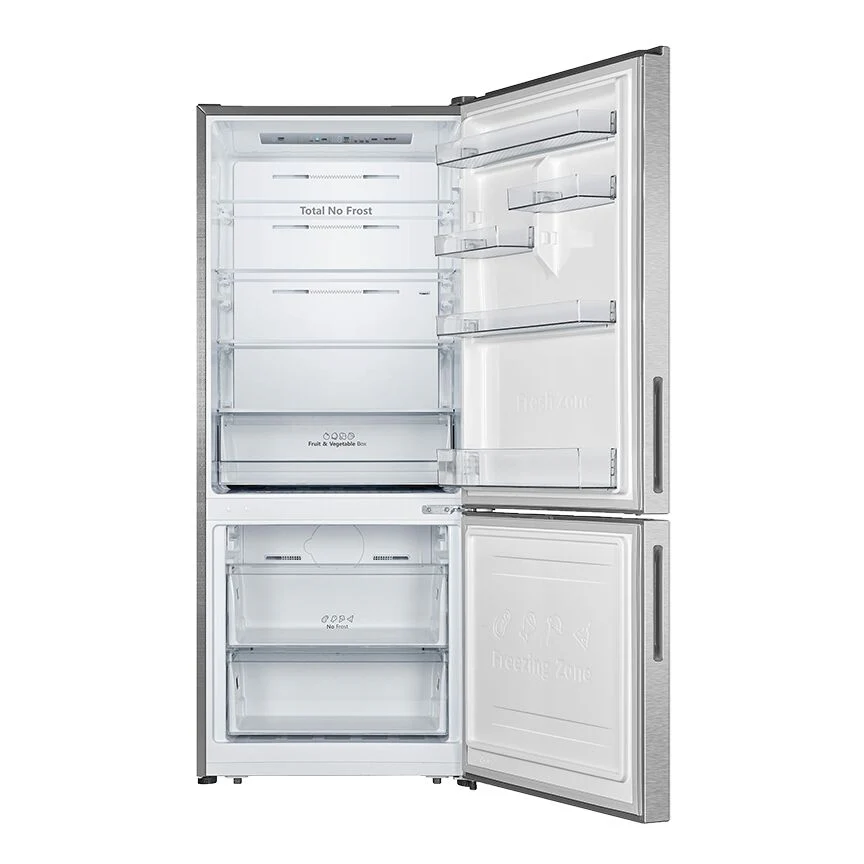 Hisense 28" 15 Cu. Ft. Fingerprint Resistant Titanium Counter-Depth Bottom-Freezer Refrigerator - RB15A2CSE - Image 6