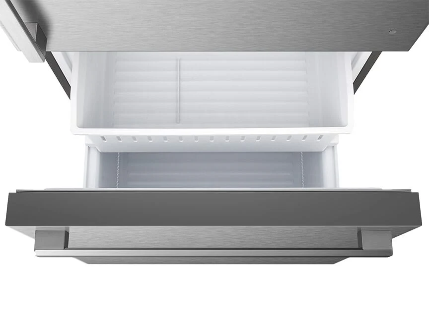 Hisense 31" 17 Cu. Ft. Fingerprint Resistant Titanium Counter-Depth Bottom-Freezer Refrigerator - RB17A2CSE - Image 7