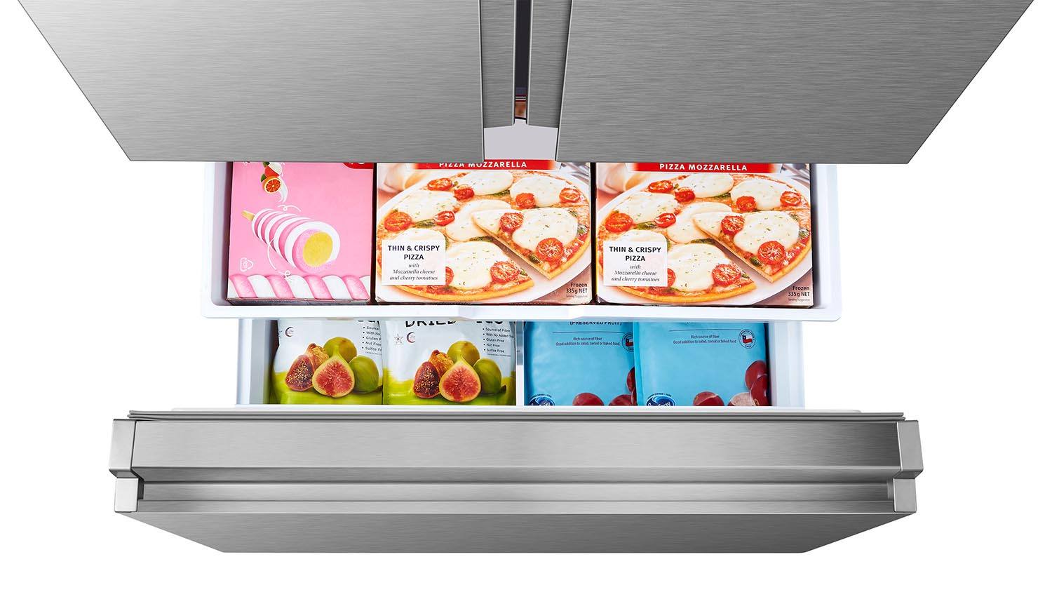 Hisense 36" 22.5 Cu. Ft. Stainless Steel Counter-Depth French Door Refrigerator - RF225A3CSE - Image 11