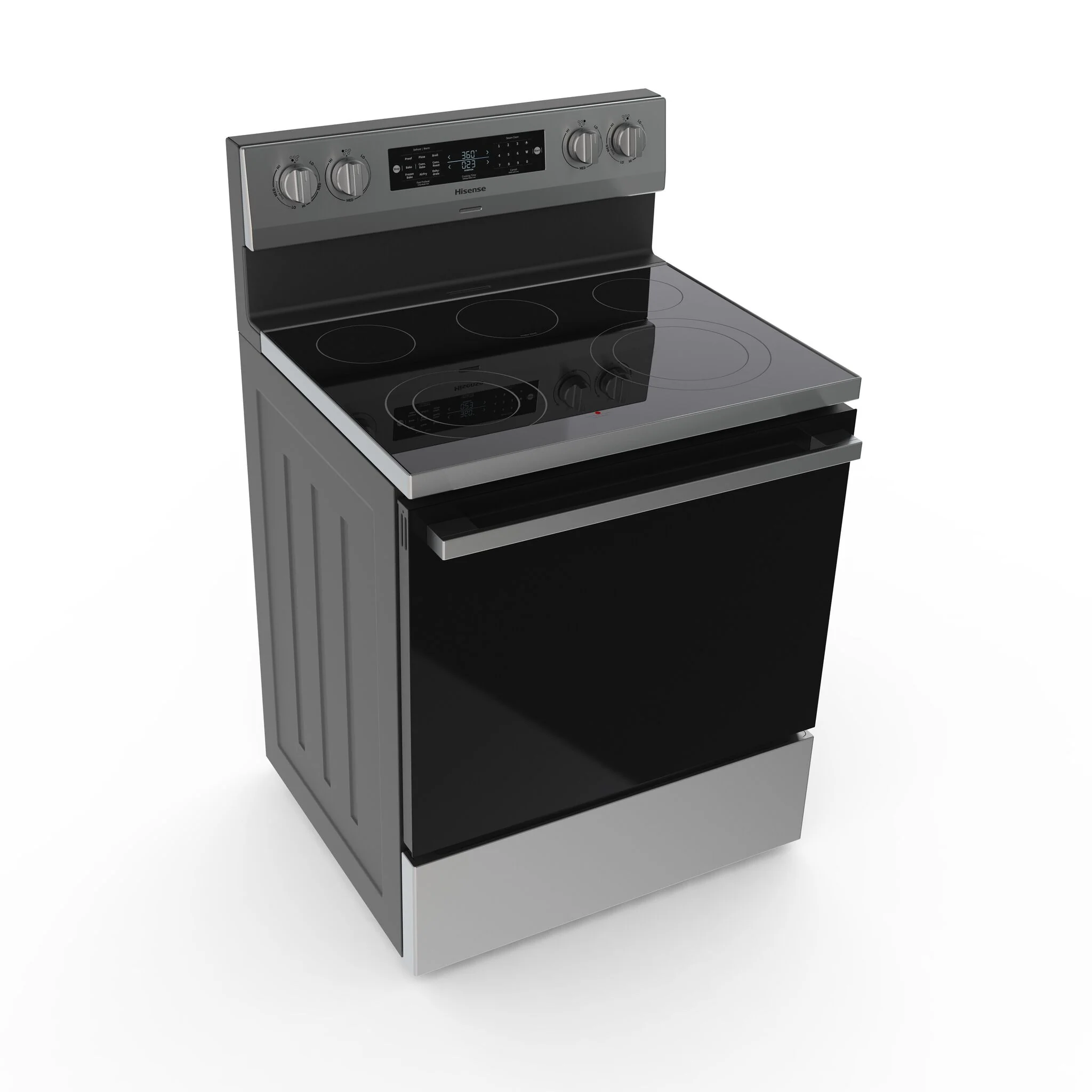 Hisense Stainless Steel Freestanding Electric True Convection Range with Air Fry (5.8 cu.ft) - HBE3502CAS - Image 5