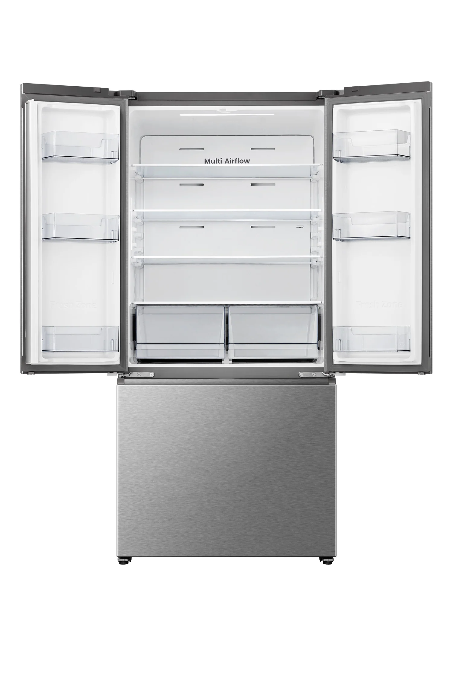 Hisense 31.5" 22.1 Cu. Ft. Stainless Steel French Door Refrigerator - RF22B3FSE - Image 4