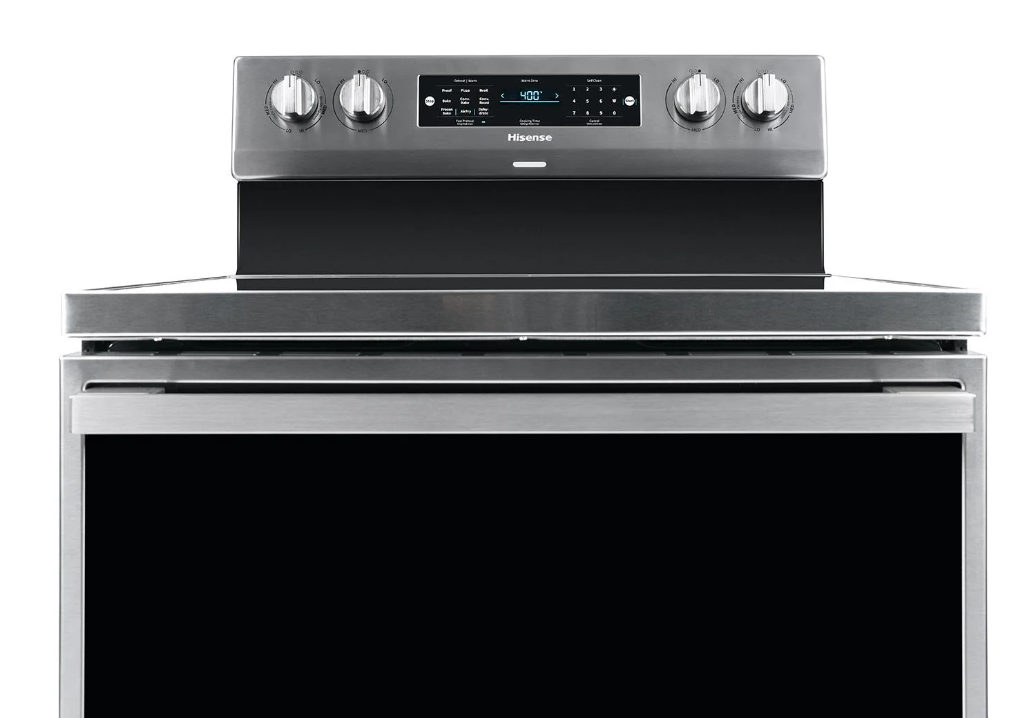 Hisense Stainless Steel Range True Convection with 11 Baking Programs Including Air Fry (5.8 Cu. Ft) - HBE3501CPS - Image 10