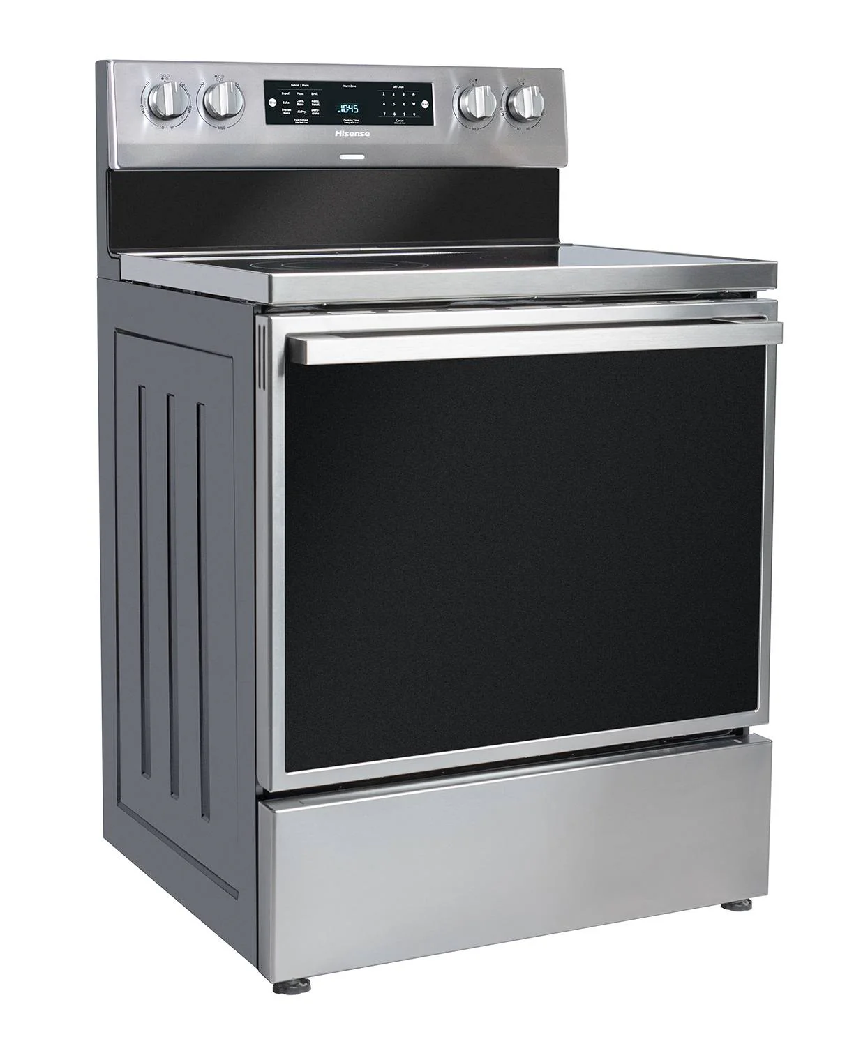 Hisense Stainless Steel Range True Convection with 11 Baking Programs Including Air Fry (5.8 Cu. Ft) - HBE3501CPS - Image 4