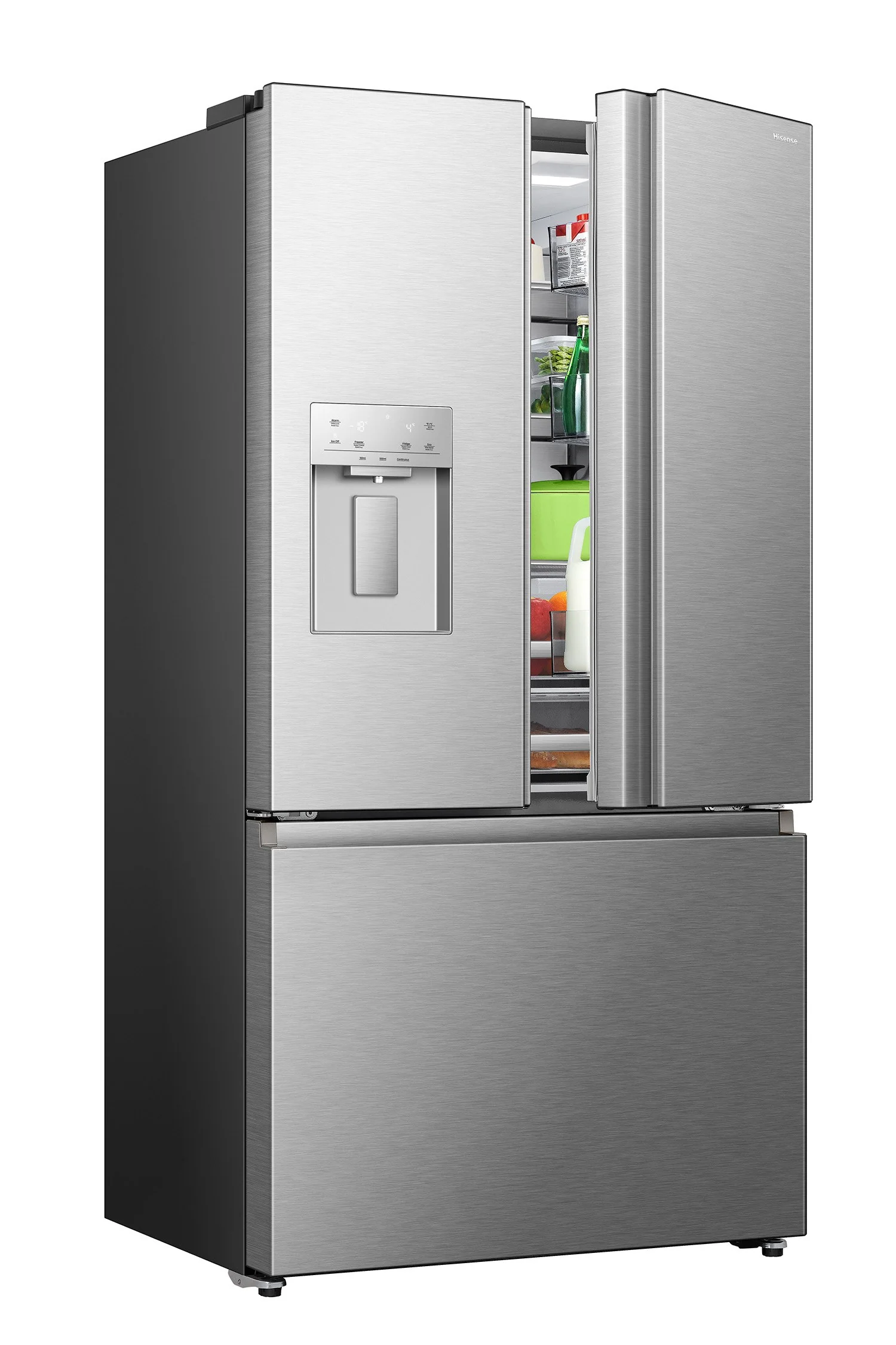 Hisense 36" 22.4 Cu. Ft. Stainless Steel Smart Counter-Depth French Door Refrigerator - RF225C3CSEI - Image 5