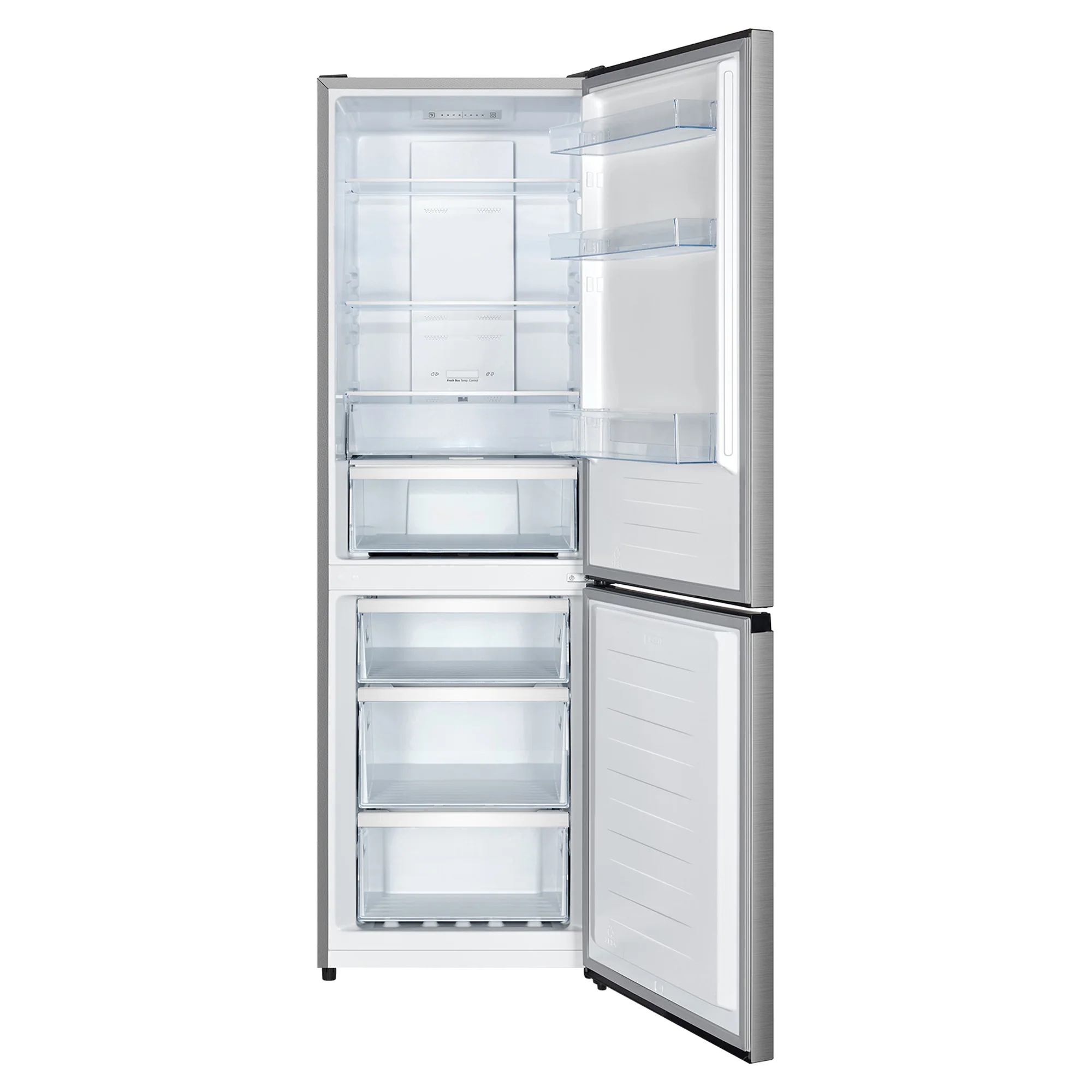 Hisense 23.5" 10.7 Cu. Ft. Titanium Bottom-Freezer Refrigerator - RB12A2CSE - Image 3