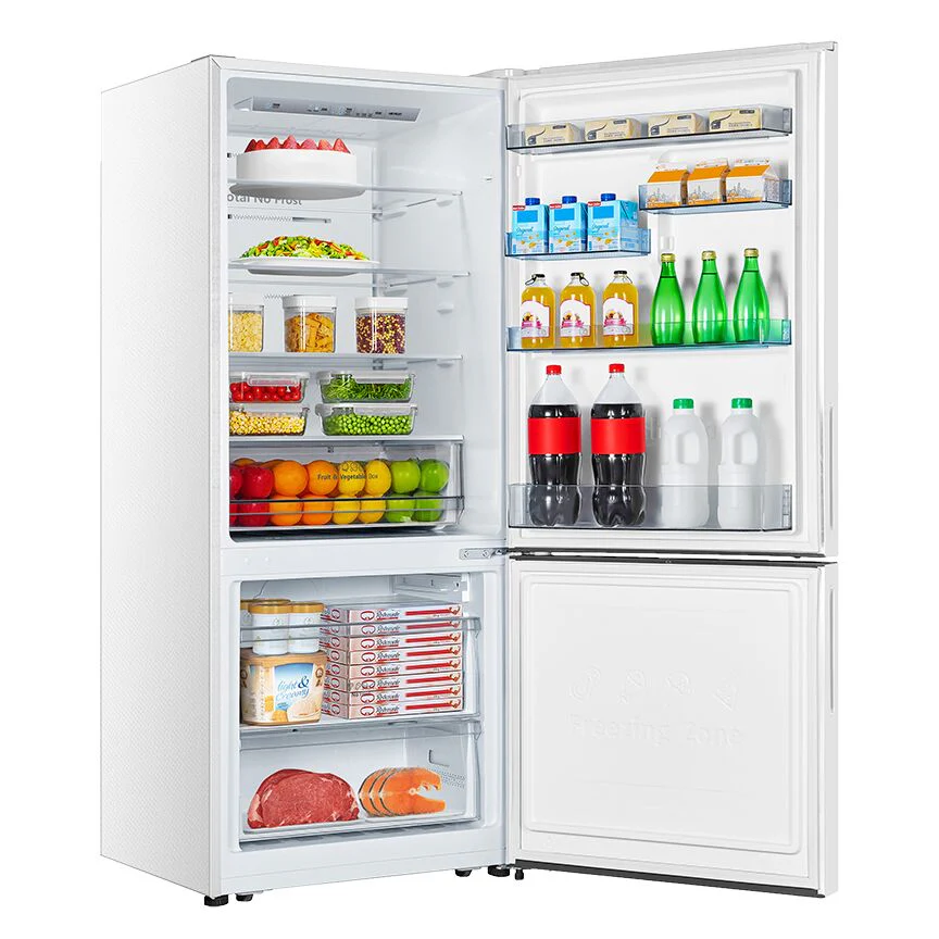 Hisense 28" 15 Cu. Ft. White Counter-Depth Bottom-Freezer Refrigerator - RB15A2CWE - Image 5