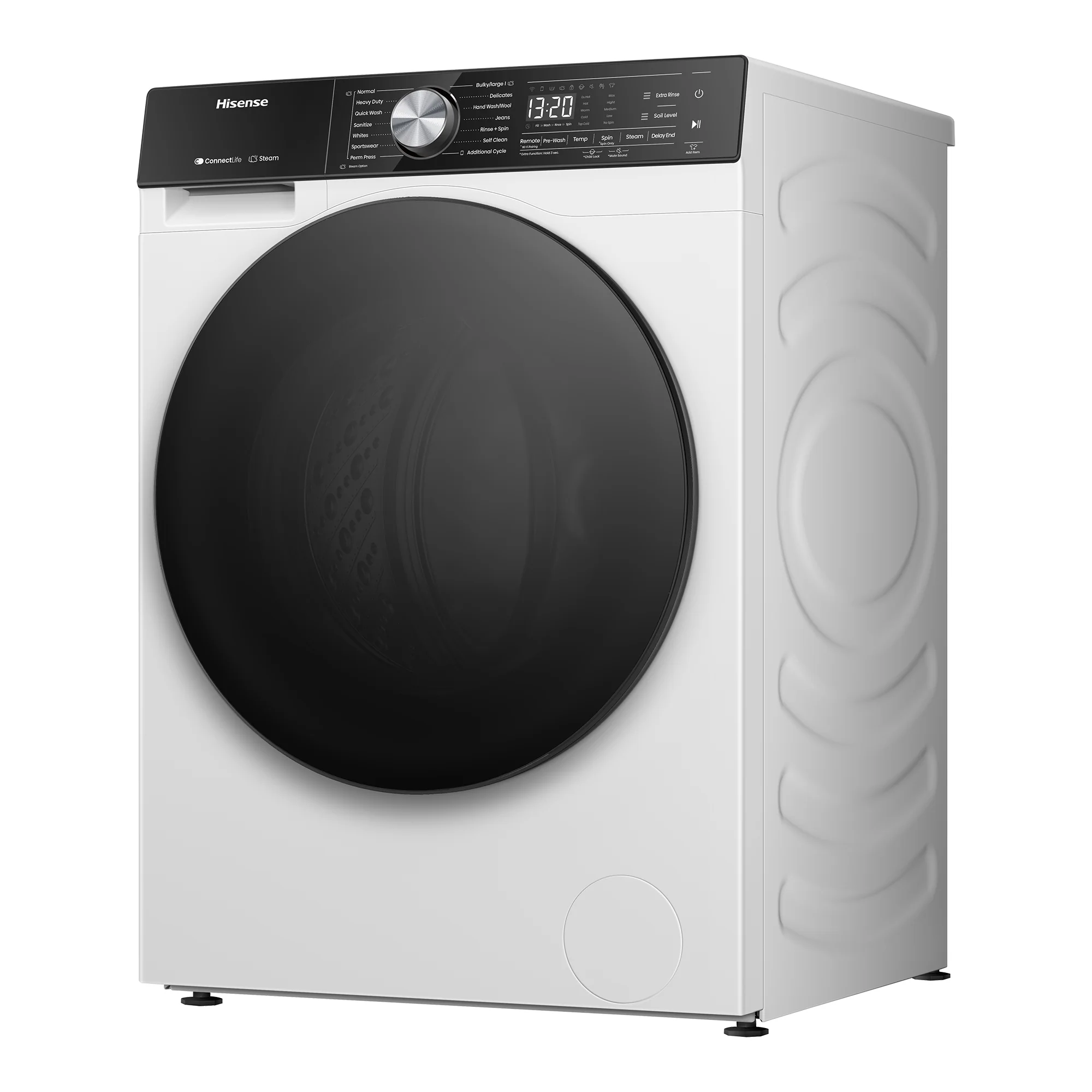 Hisense White Front Load Washer (3.1 cu. ft.) - WF5S2845BW - Image 2