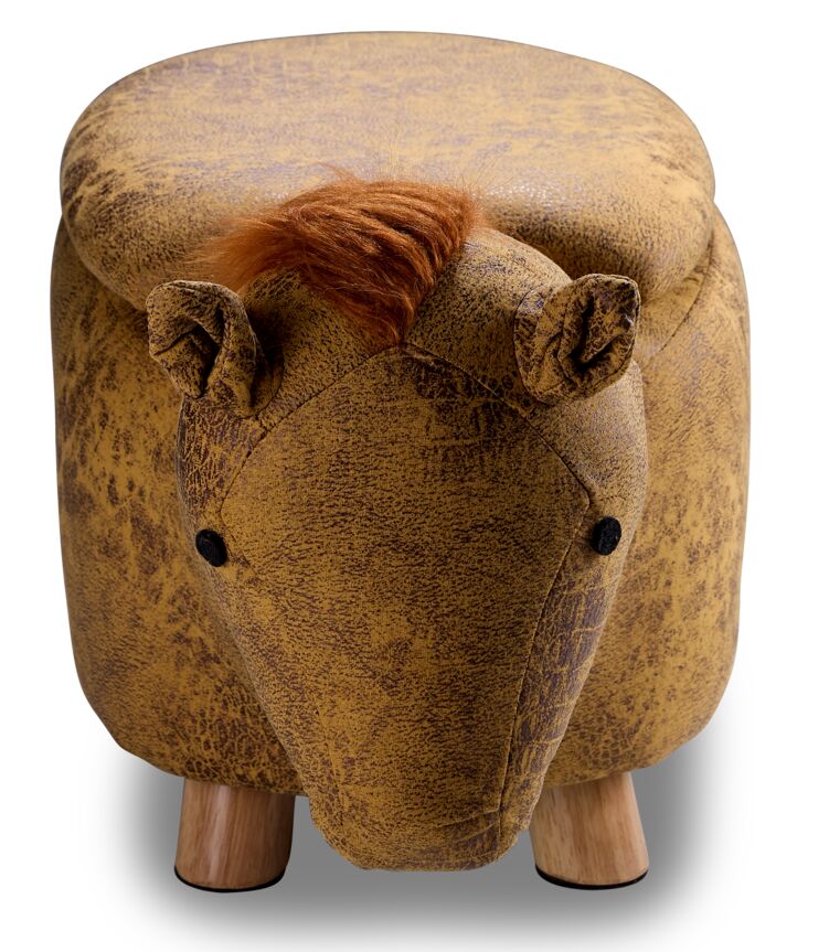 Horse Storage Ottoman - Yellow - Image 3