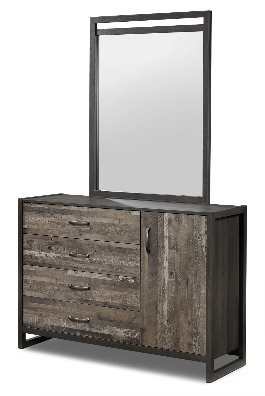 Hudson Mirror - Rustic Brown - Image 3