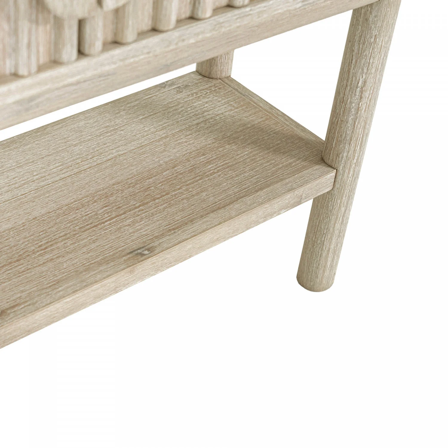 Humbach Console Table - White Washed Natural - Image 11