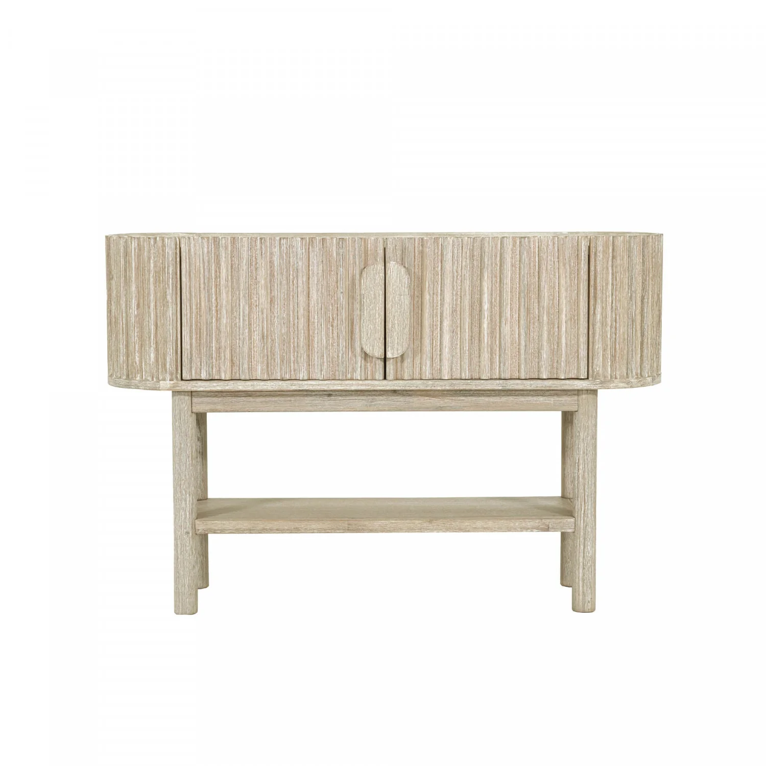 Humbach Console Table - White Washed Natural - Image 3