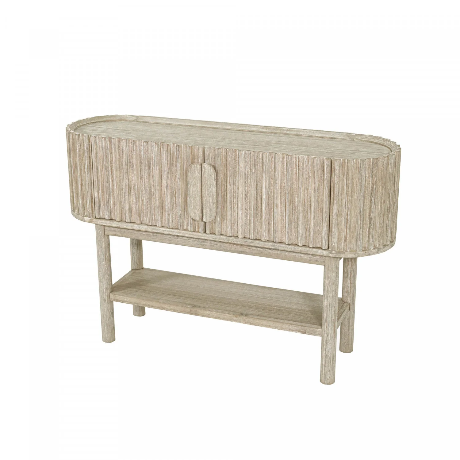 Humbach Console Table - White Washed Natural - Image 6