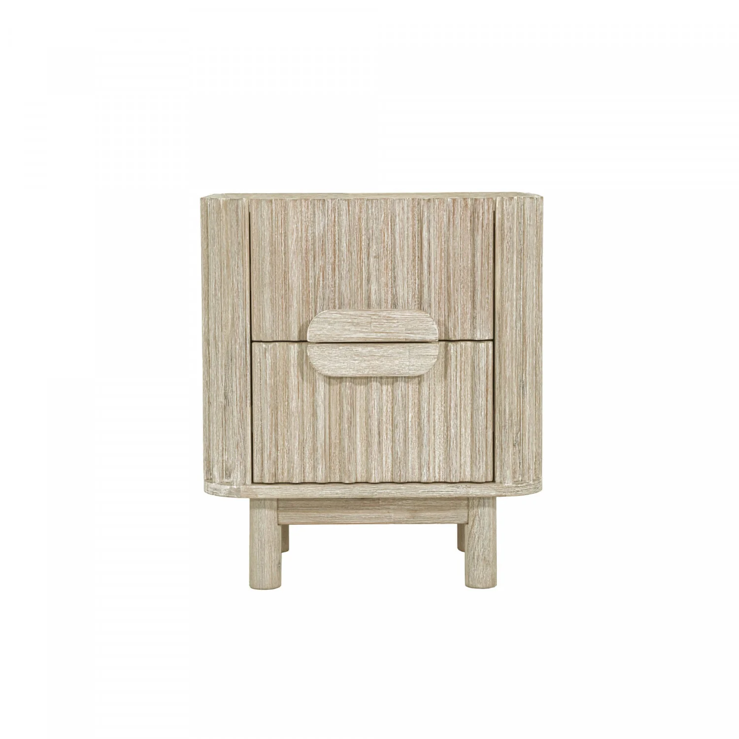 Humbach Night Table - White Washed Natural - Image 4