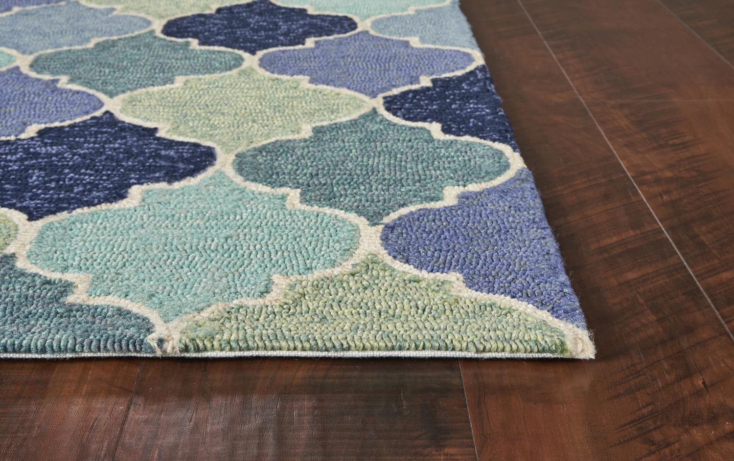 Hunter XII 7'6" x 9'6" - Blue Area Rug - Image 5