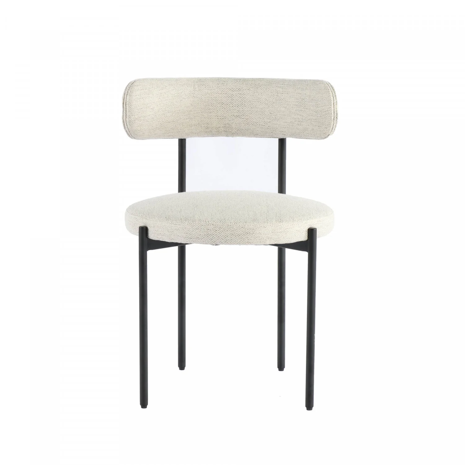 Hylstrom Dining Chair - Grey/White - Set of Two - Image 3