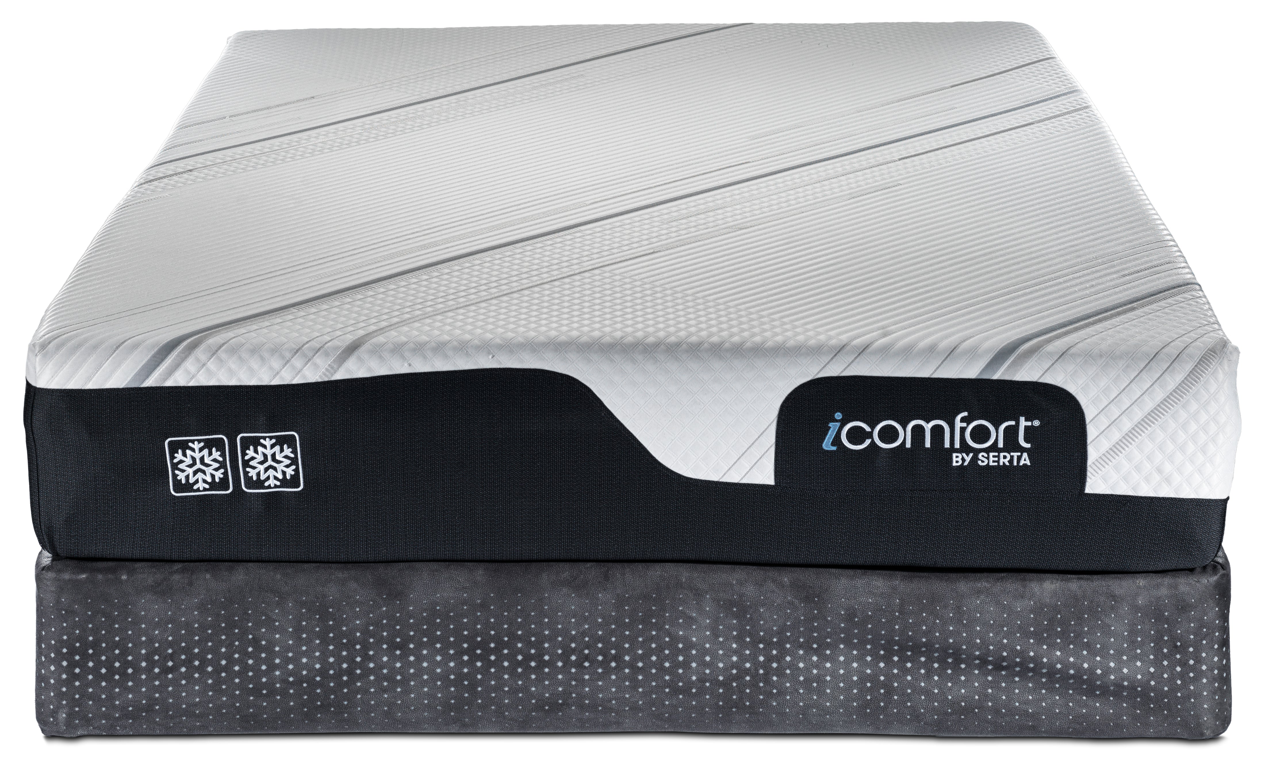 iComfort by Serta ECO 2 Firm Queen Mattress and Boxspring Set - Image 2