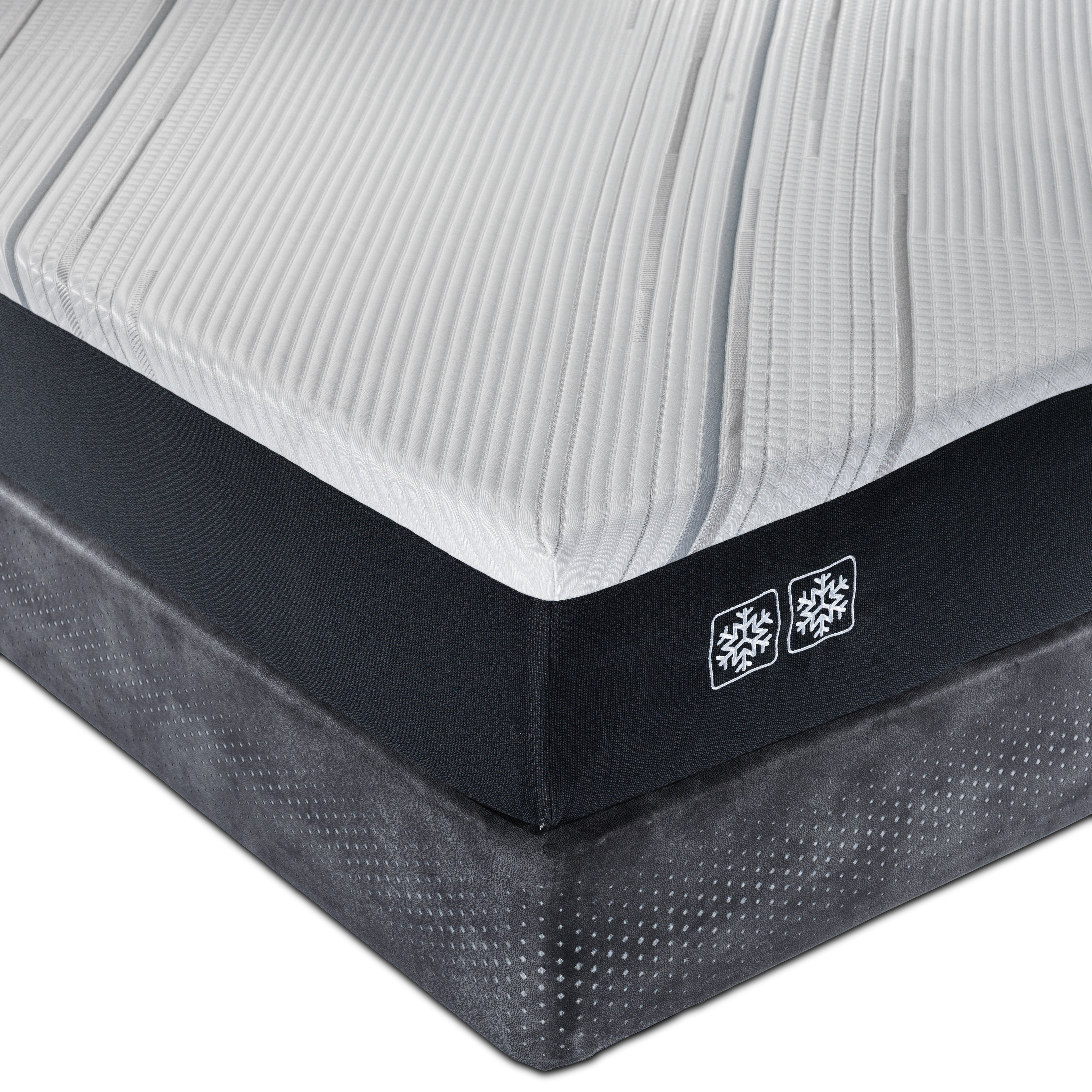 iComfort by Serta ECO 2 Firm Queen Mattress and Boxspring Set - Image 3